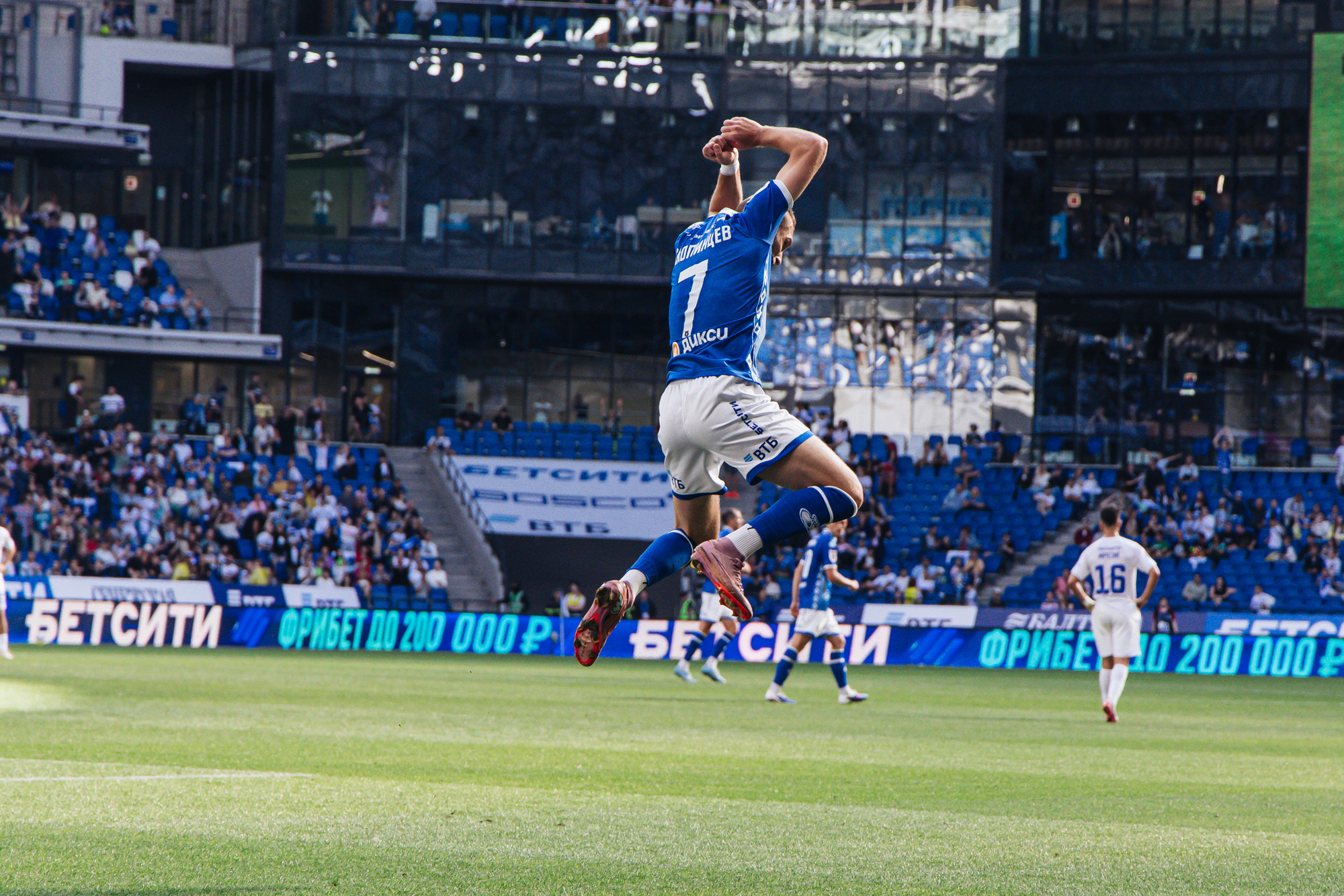 Photo report from the RPL home match against Dynamo Makhachkala
