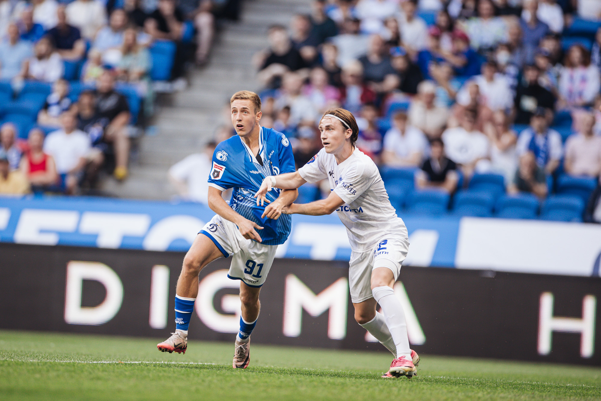 Photo report from the RPL home match against Dynamo Makhachkala