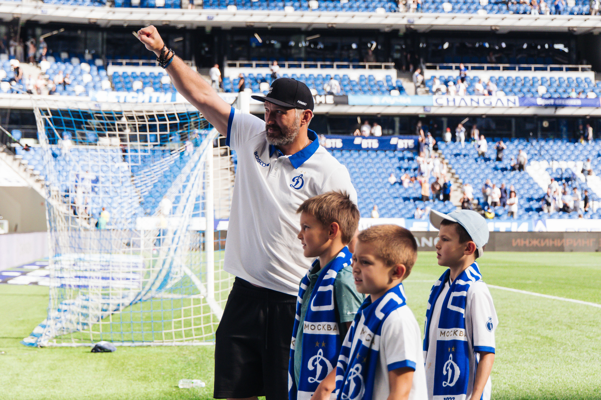 Photo report from the RPL home match against Dynamo Makhachkala