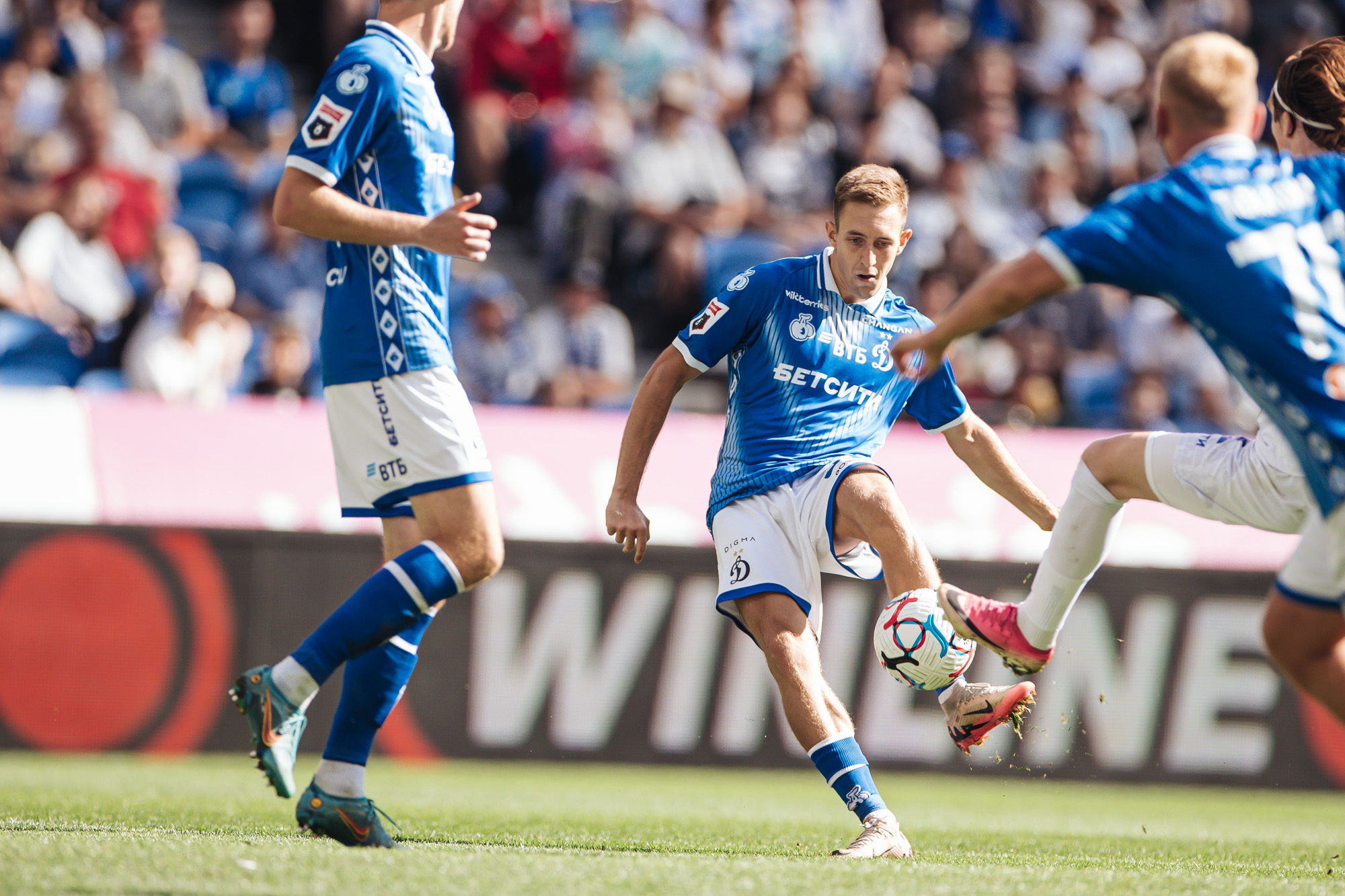 Photo report from the RPL home match against Dynamo Makhachkala
