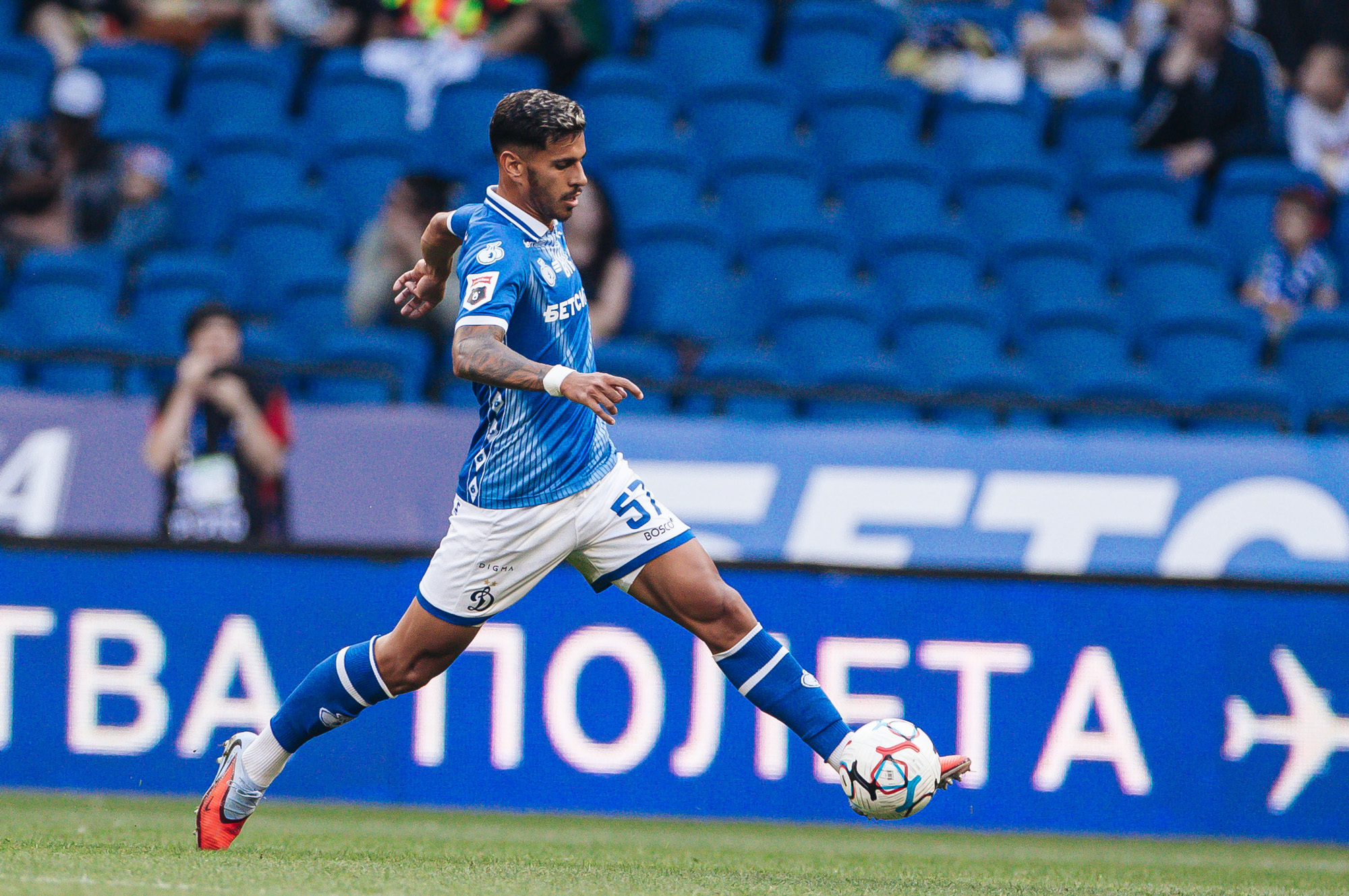 Photo report from the RPL home match against Dynamo Makhachkala