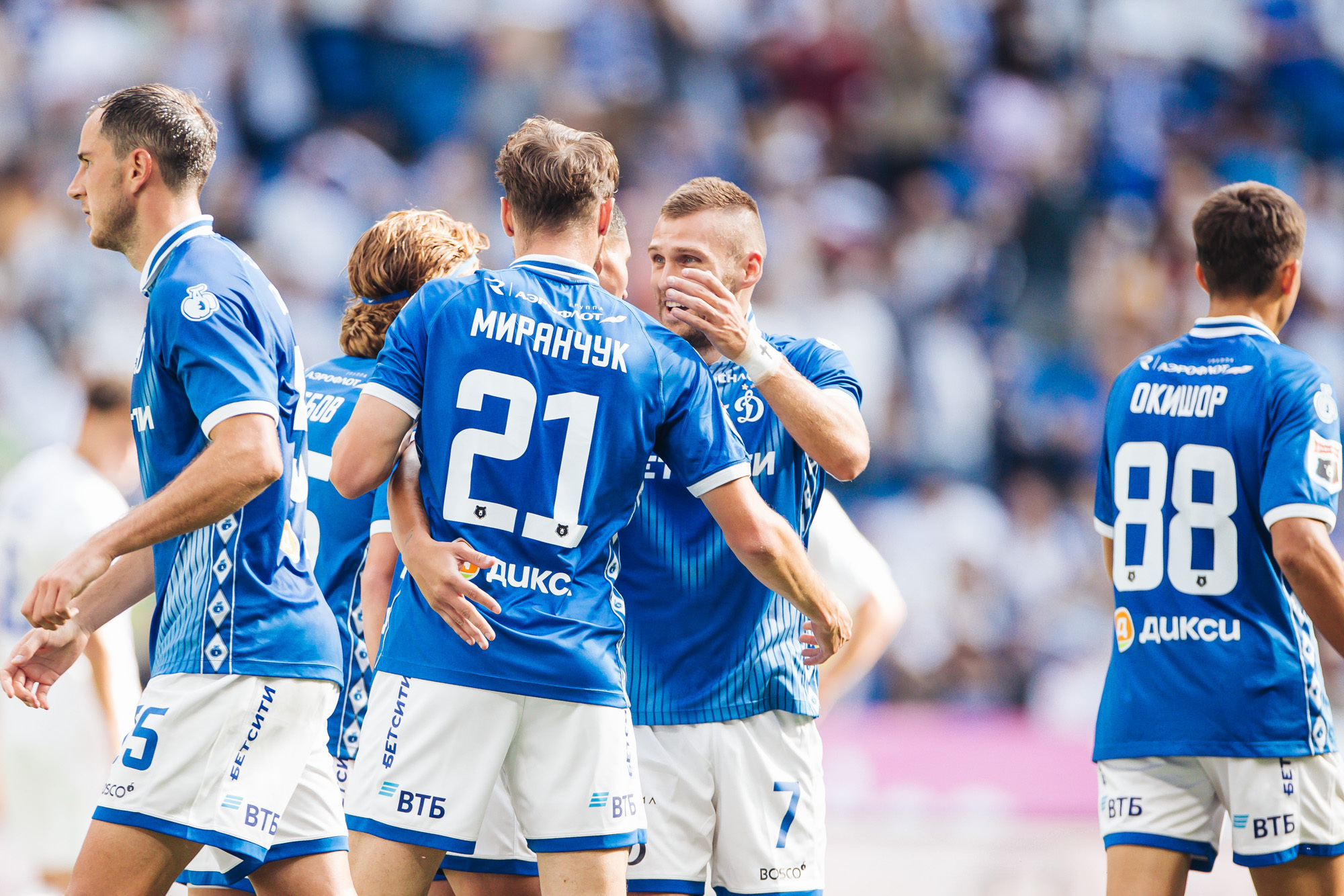 Photo report from the RPL home match against Dynamo Makhachkala