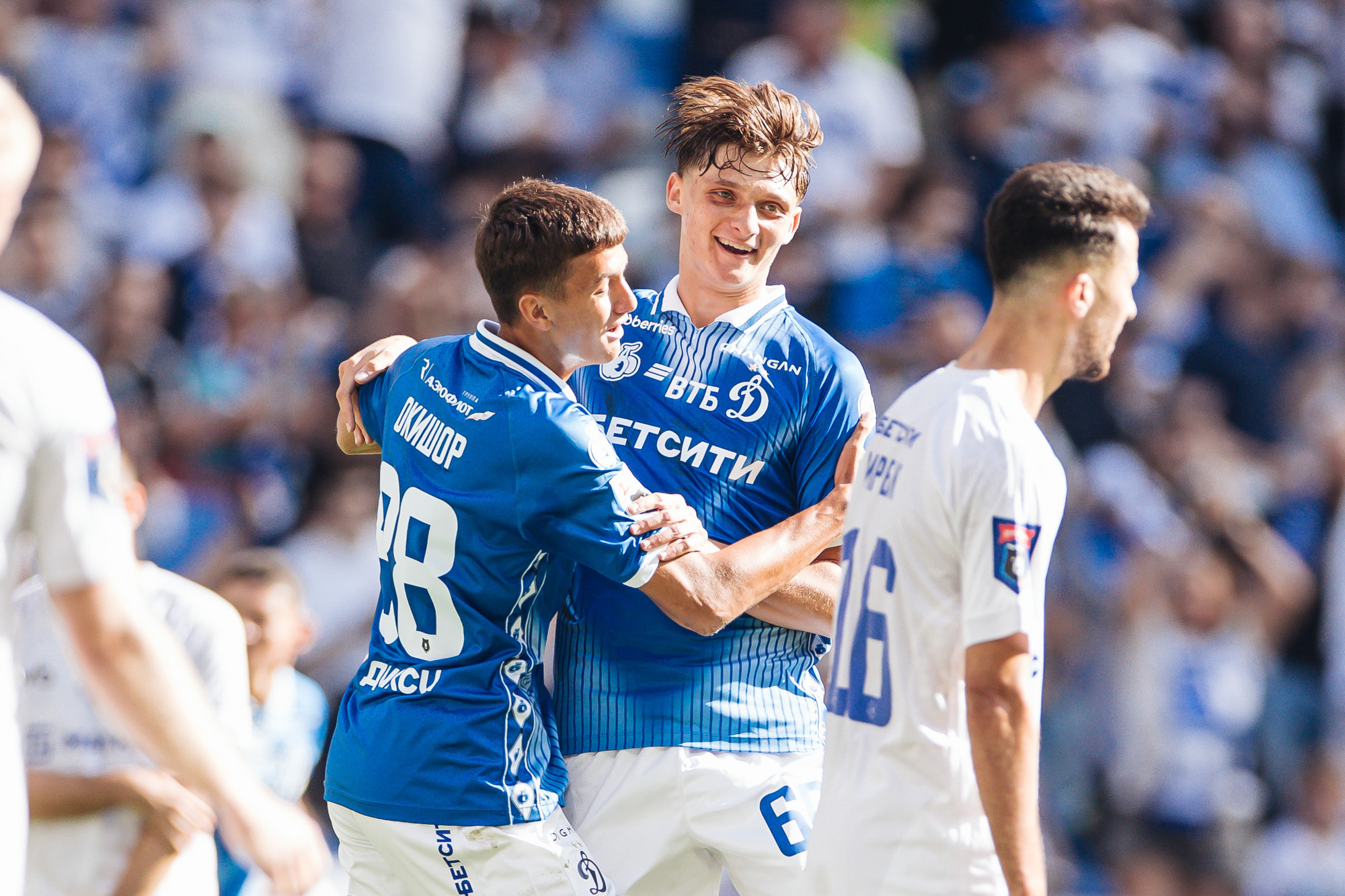 Photo report from the RPL home match against Dynamo Makhachkala