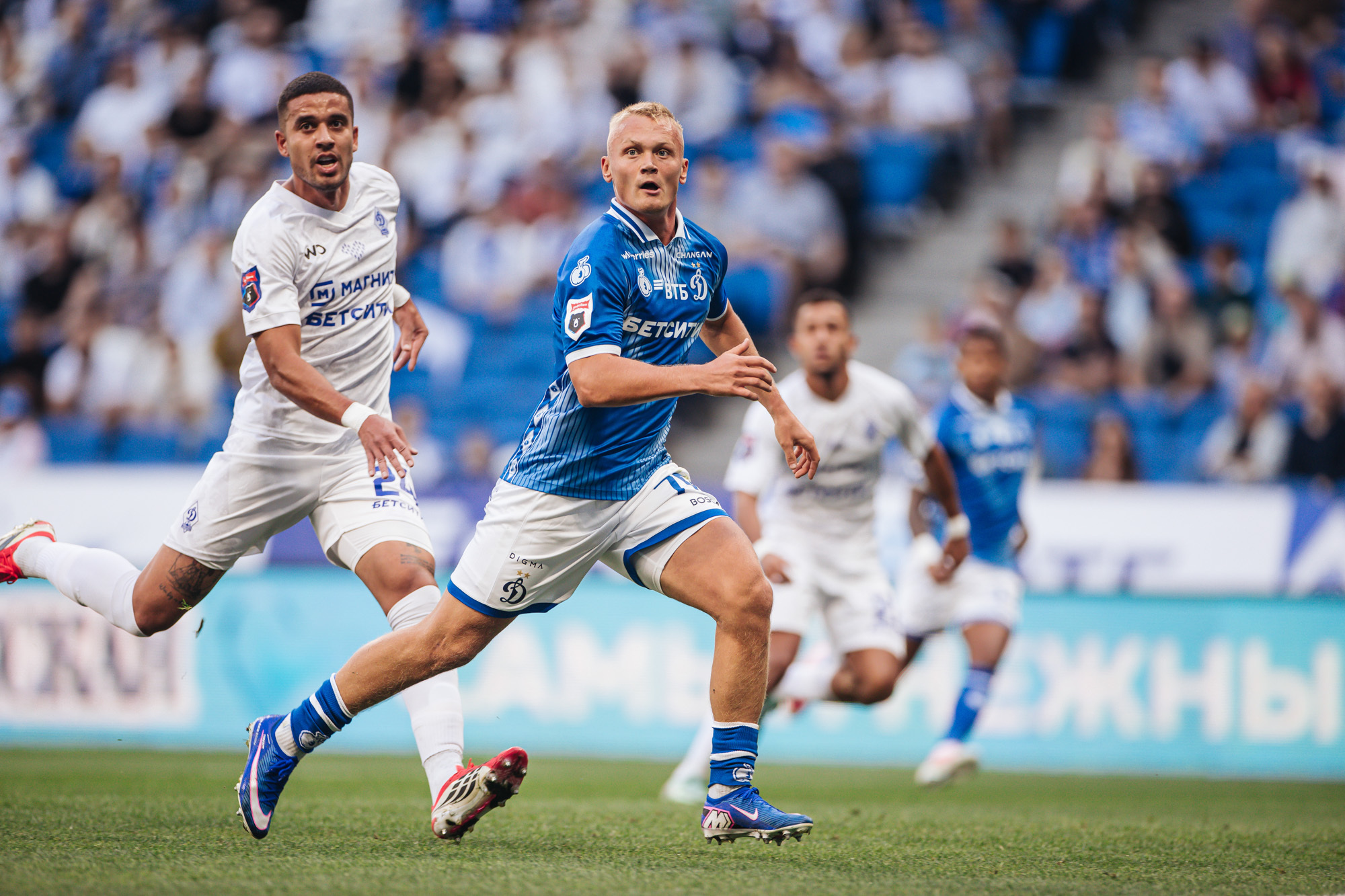 Photo report from the RPL home match against Dynamo Makhachkala
