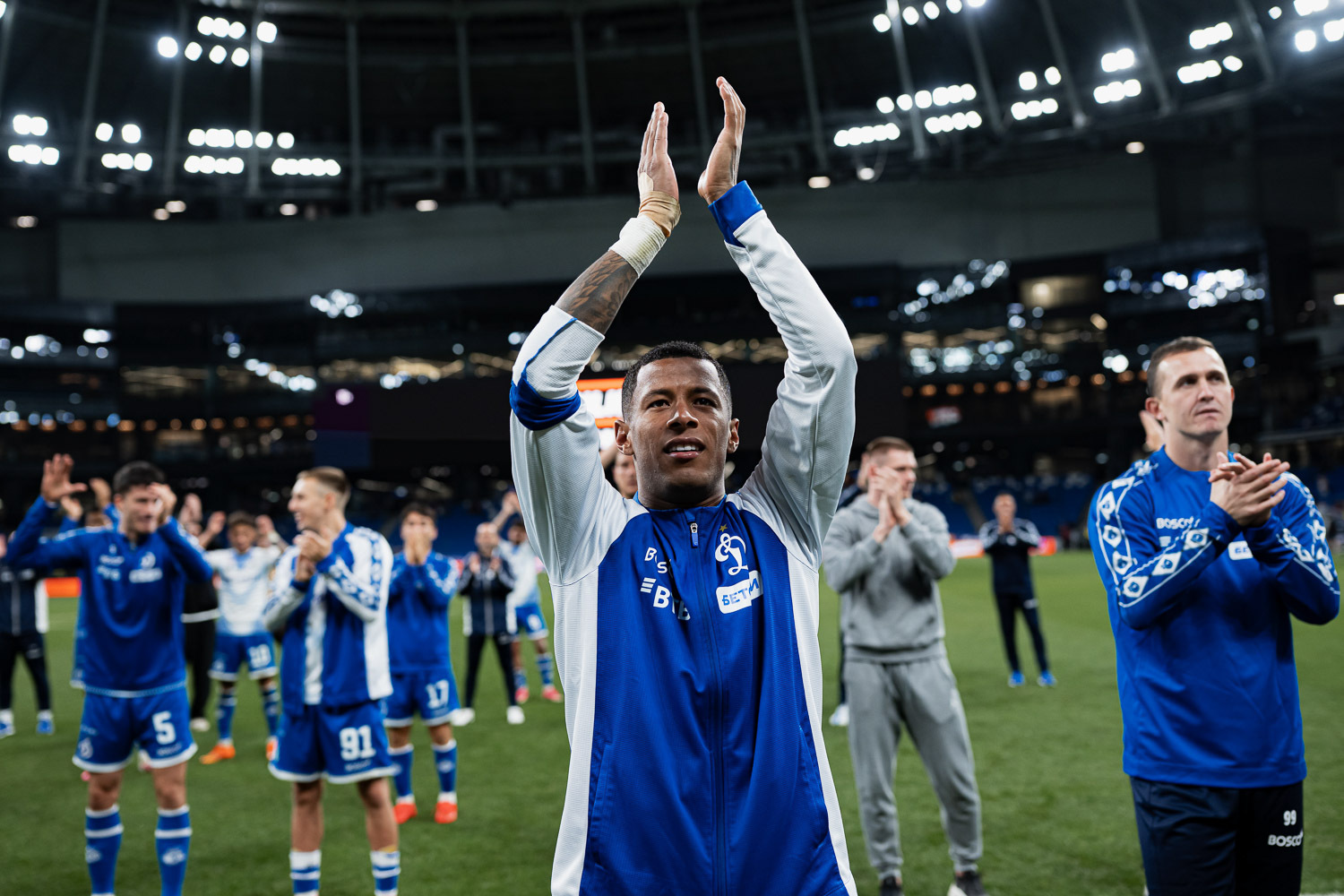 Photo report from the home derby against Spartak