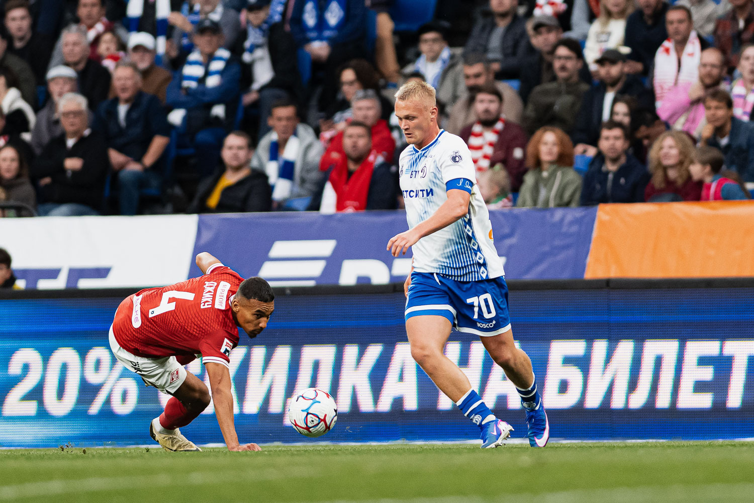 Photo report from the home derby against Spartak