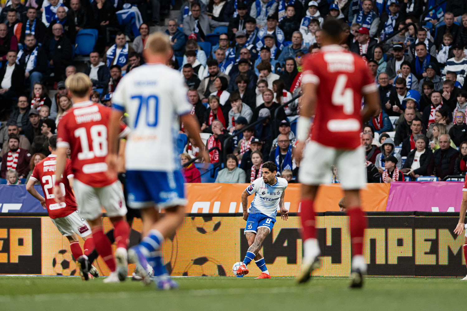Photo report from the home derby against Spartak