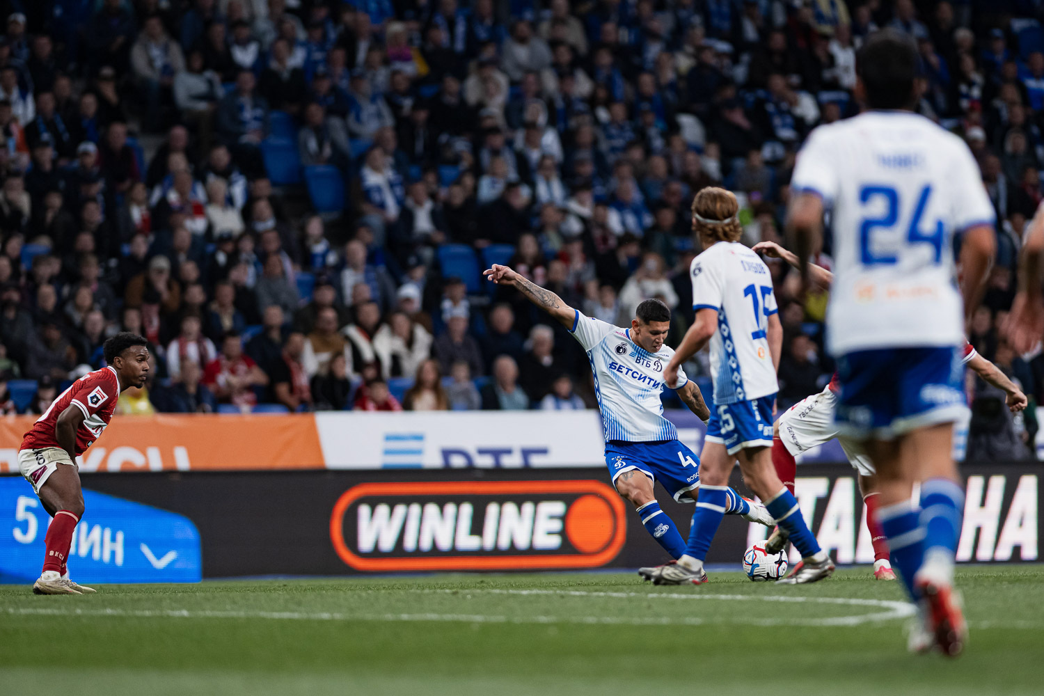 Photo report from the home derby against Spartak