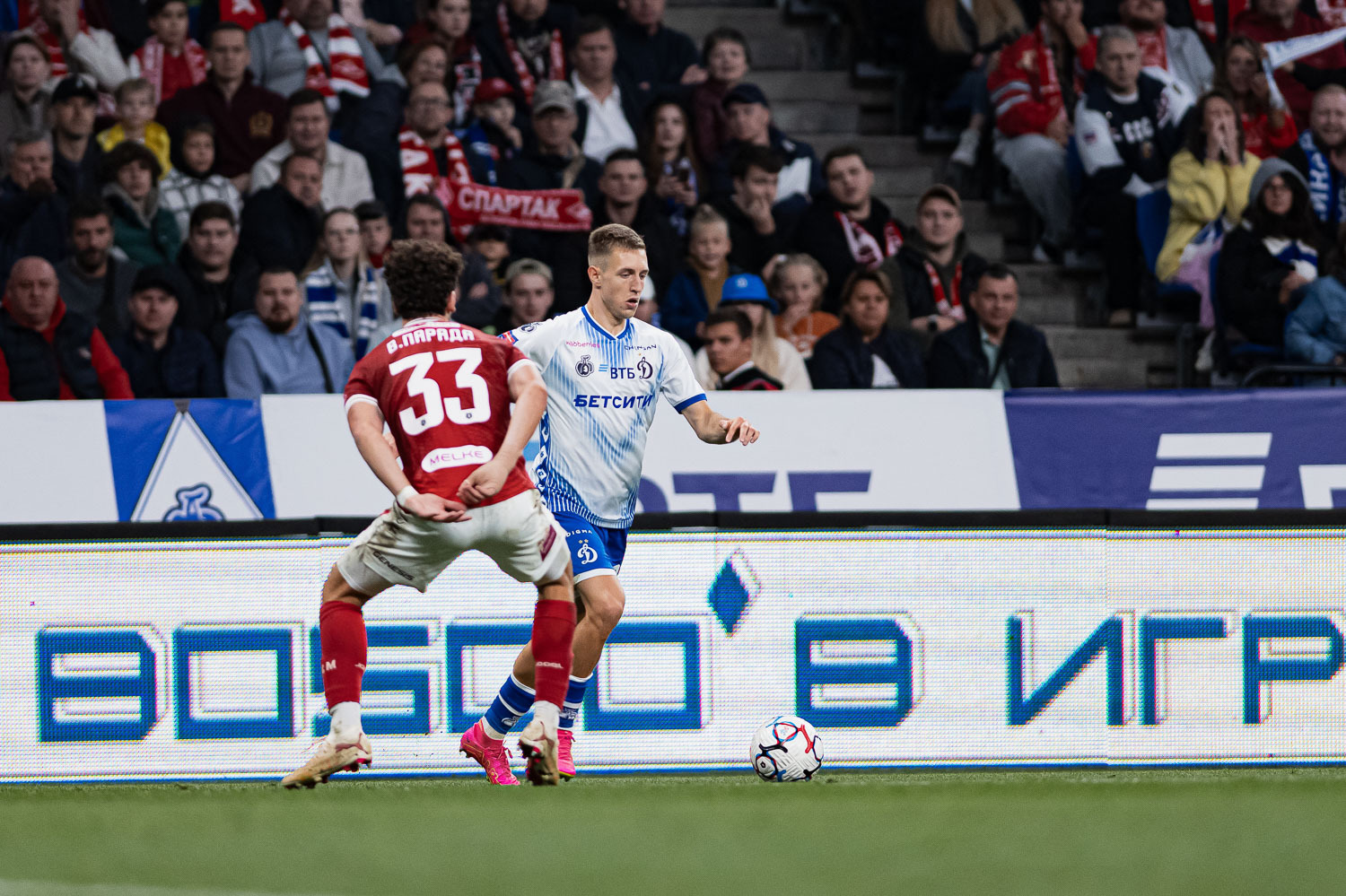 Photo report from the home derby against Spartak