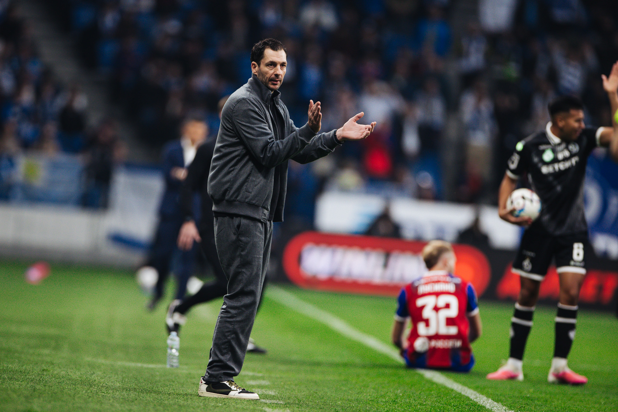 Reportaje fotográfico del derbi ganador con el CSKA