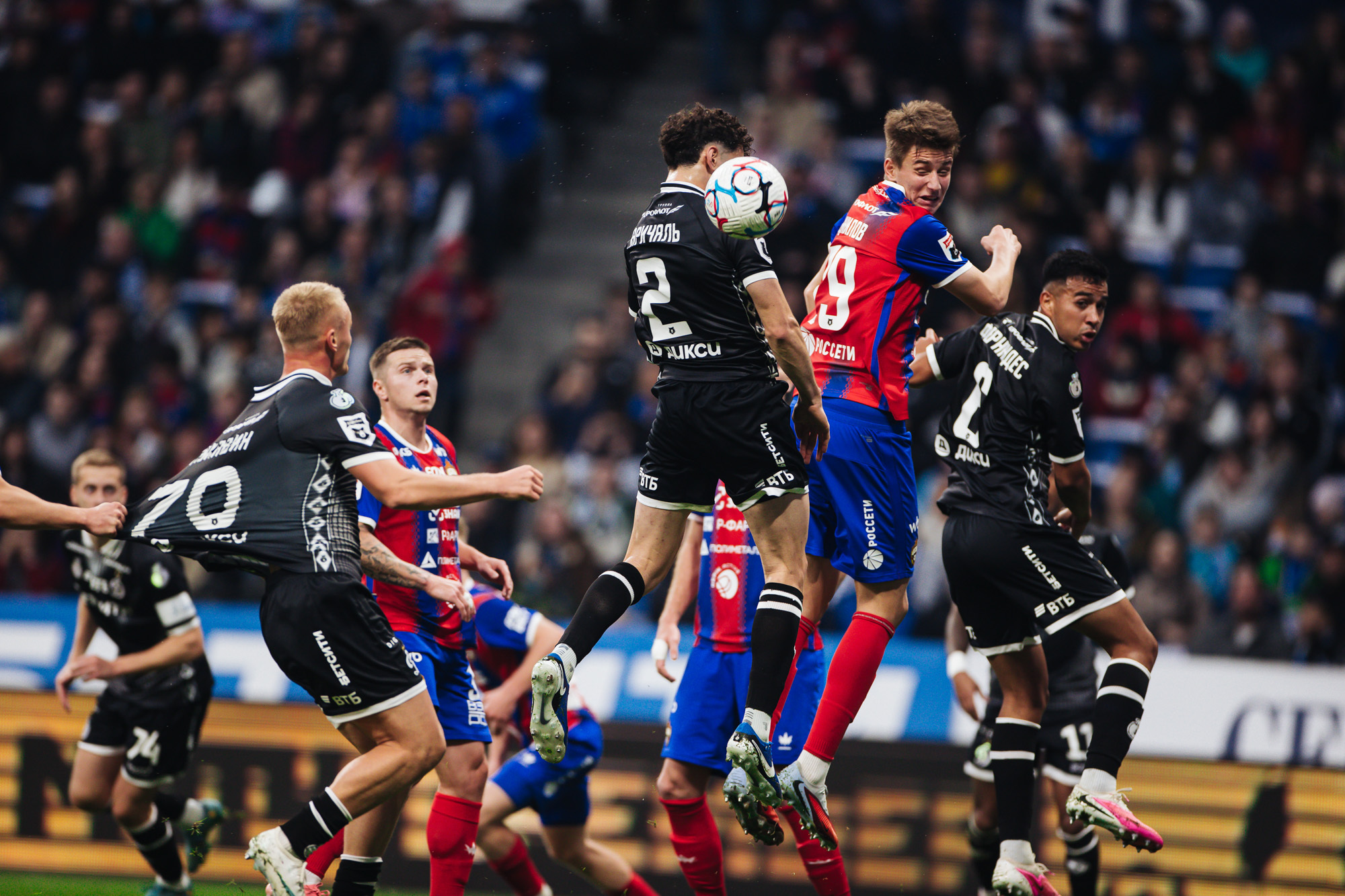 Reportaje fotográfico del derbi ganador con el CSKA