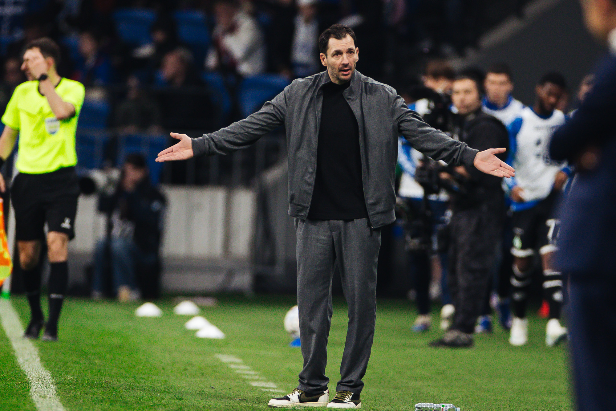 Reportaje fotográfico del derbi ganador con el CSKA