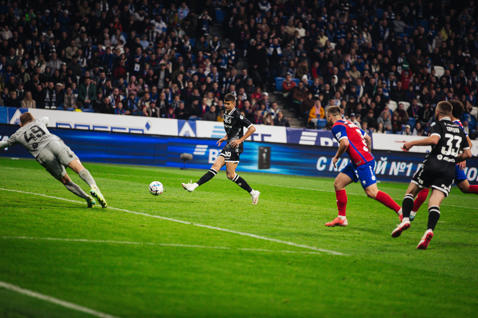Reportaje fotográfico del derbi ganador con el CSKA