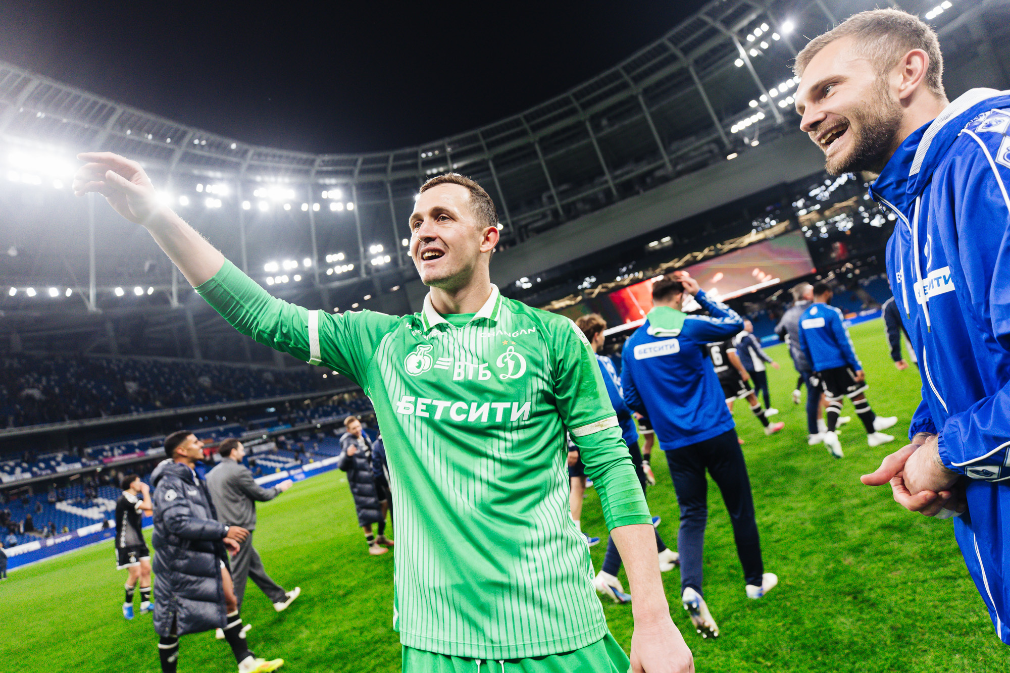Reportaje fotográfico del derbi ganador con el CSKA