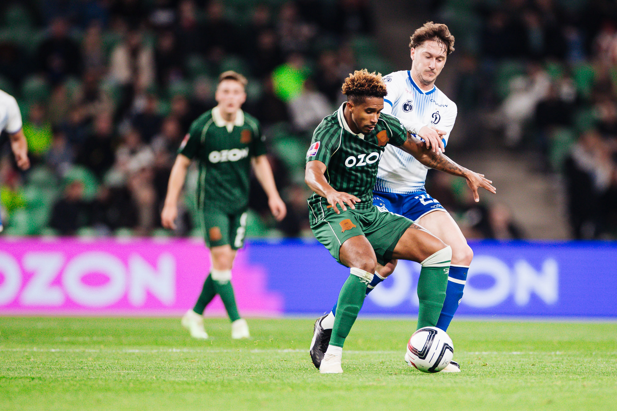 Reportaje fotográfico del partido de Copa visitante contra Krasnodar