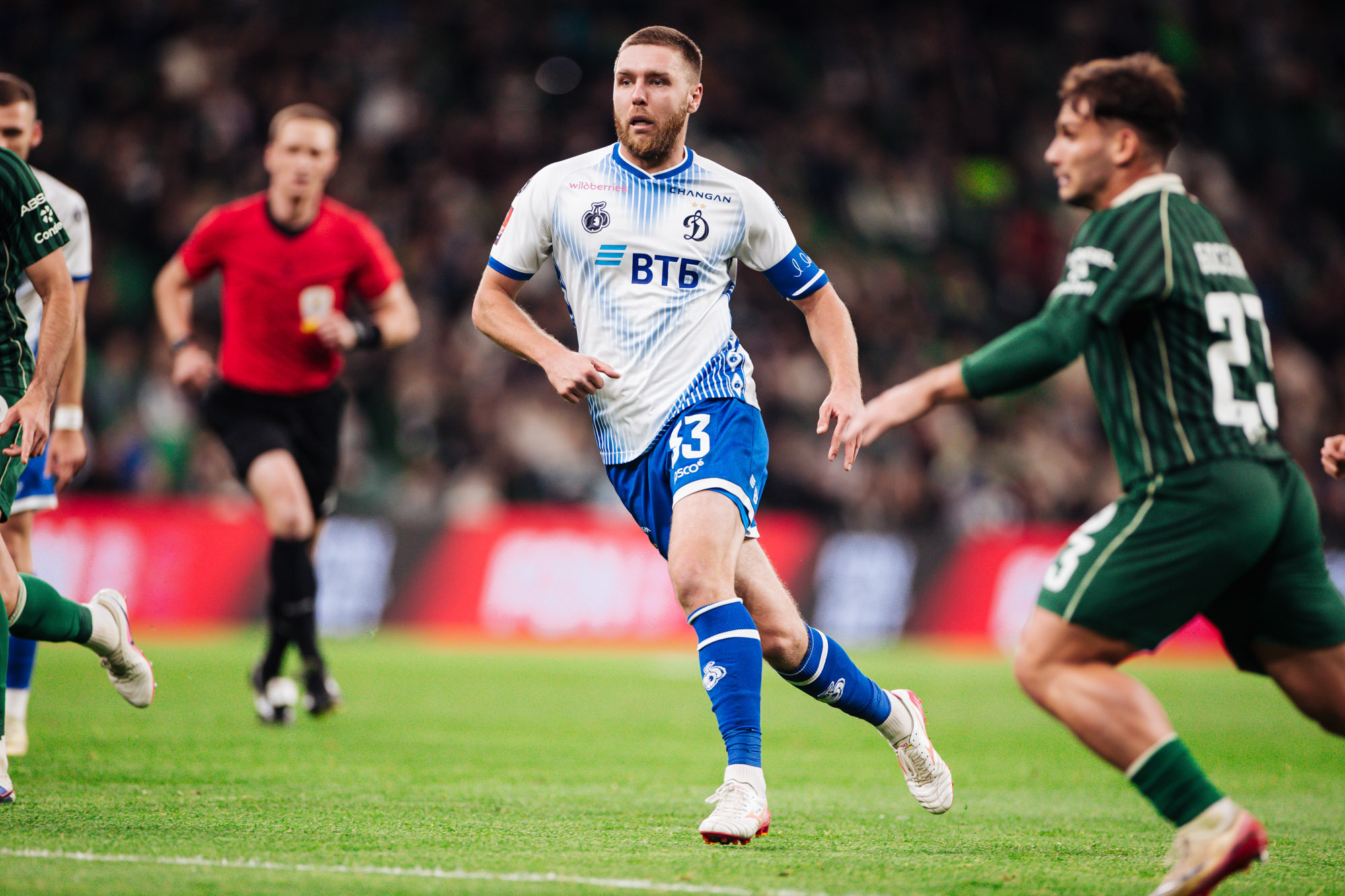 Reportaje fotográfico del partido de Copa visitante contra Krasnodar