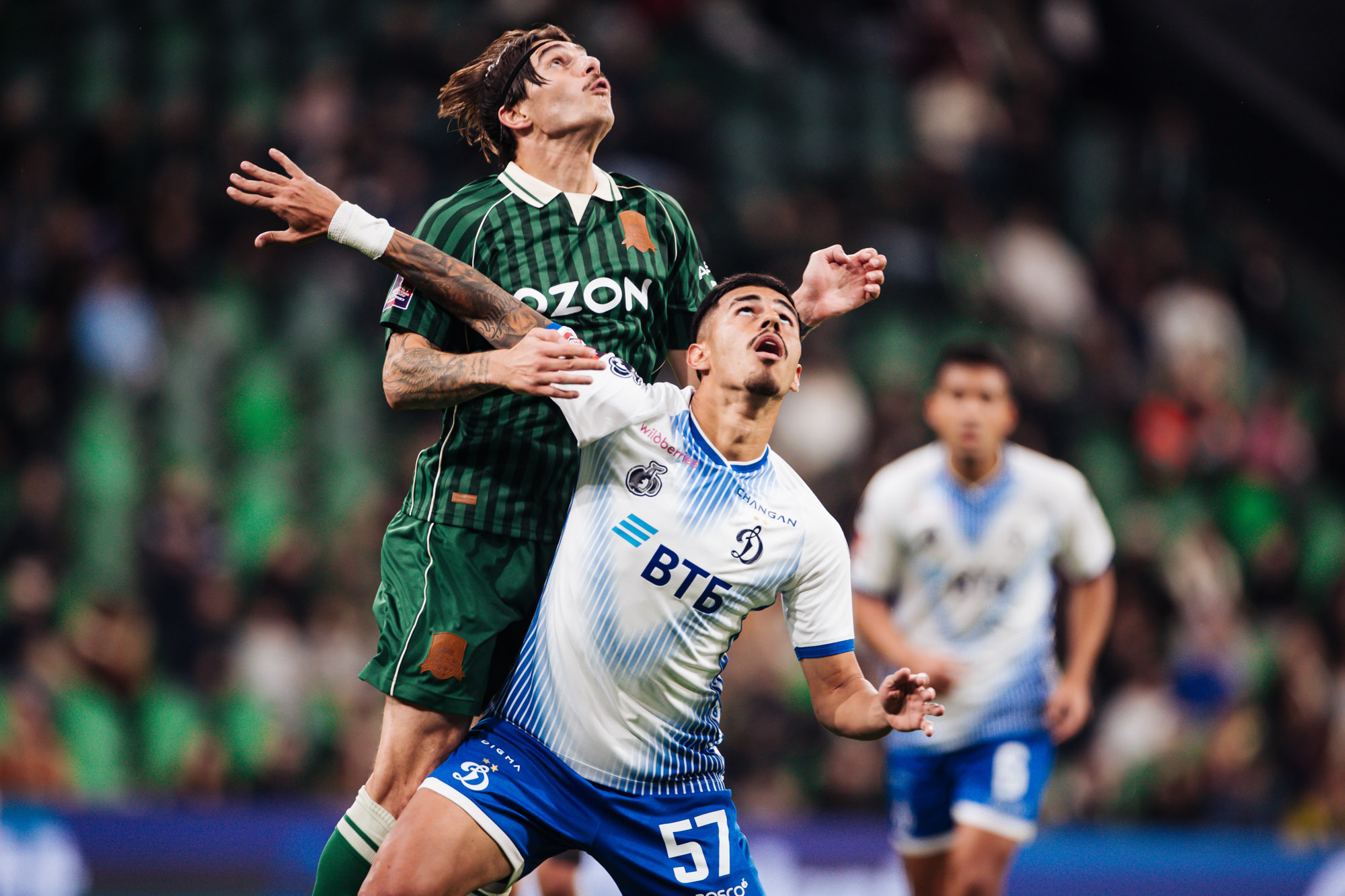 Reportaje fotográfico del partido de Copa visitante contra Krasnodar