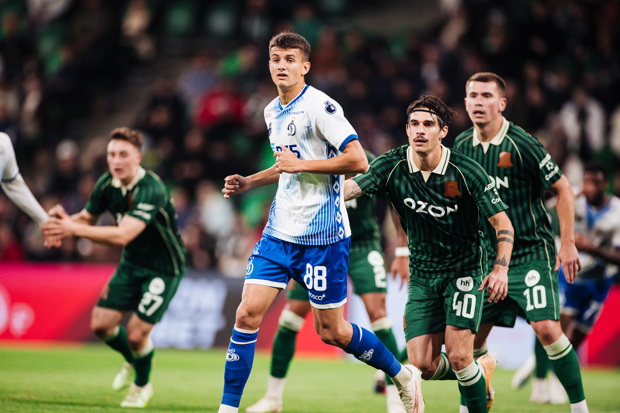 Reportaje fotográfico del partido de Copa visitante contra Krasnodar
