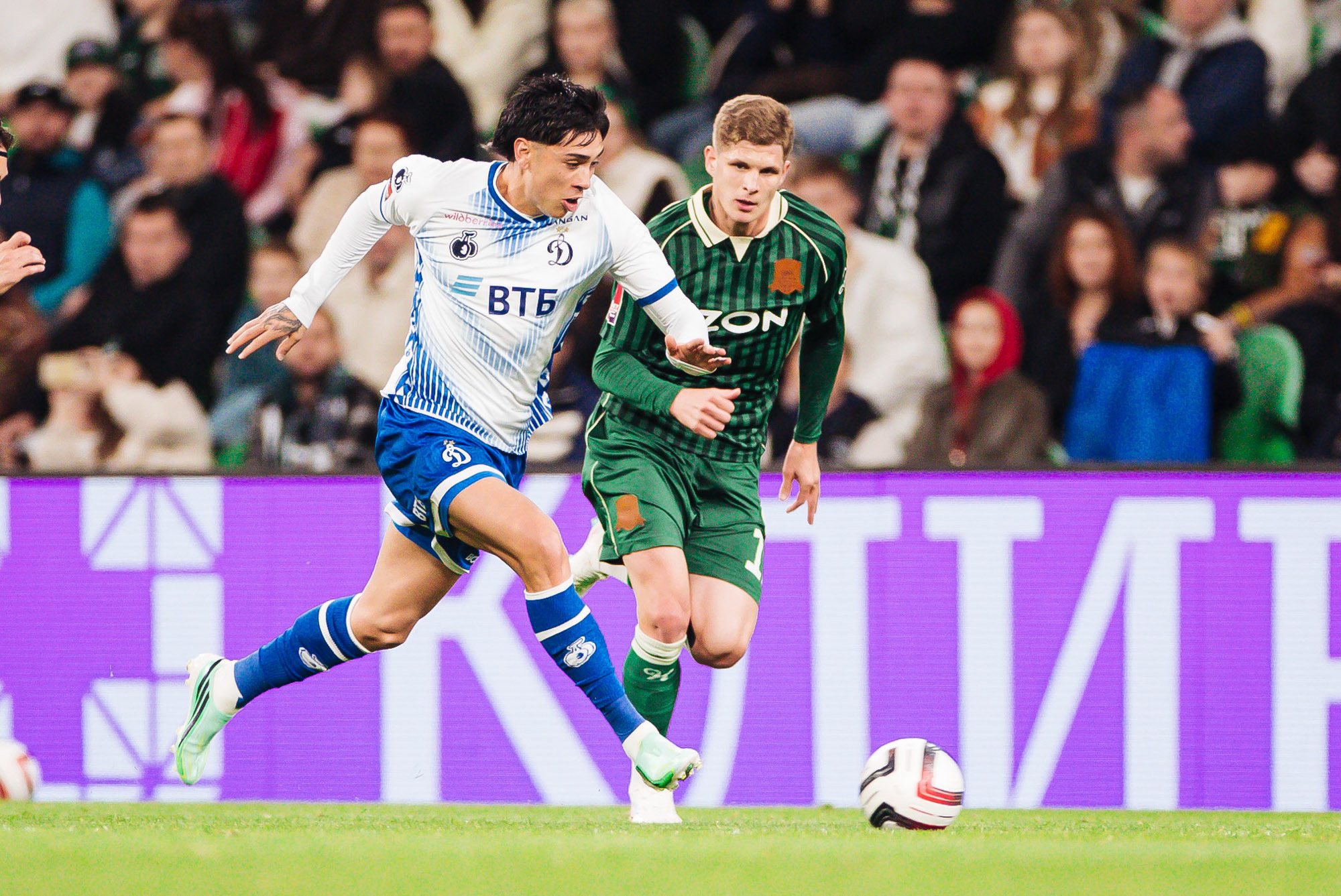 Reportaje fotográfico del partido de Copa visitante contra Krasnodar