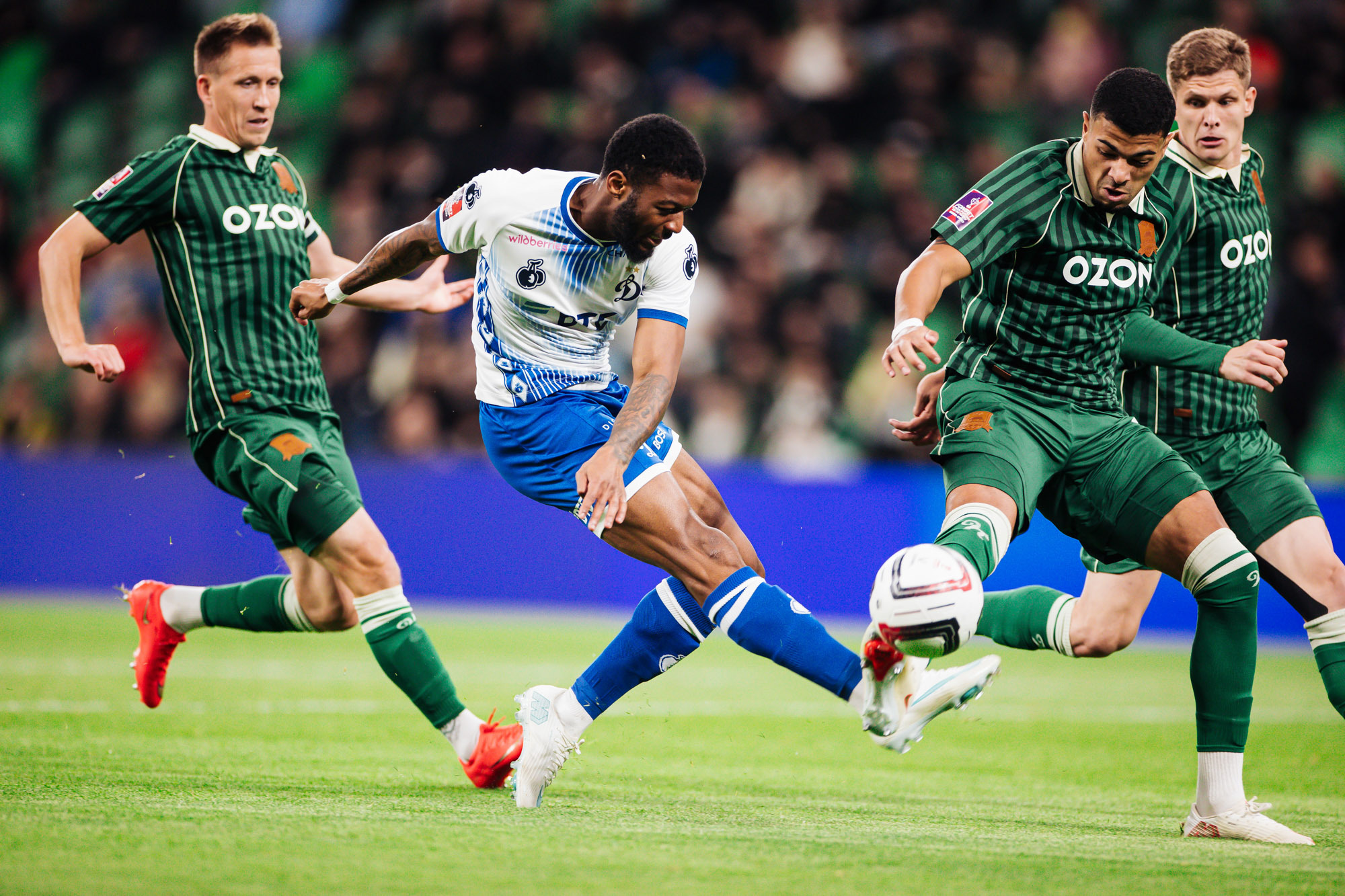 Reportaje fotográfico del partido de Copa visitante contra Krasnodar
