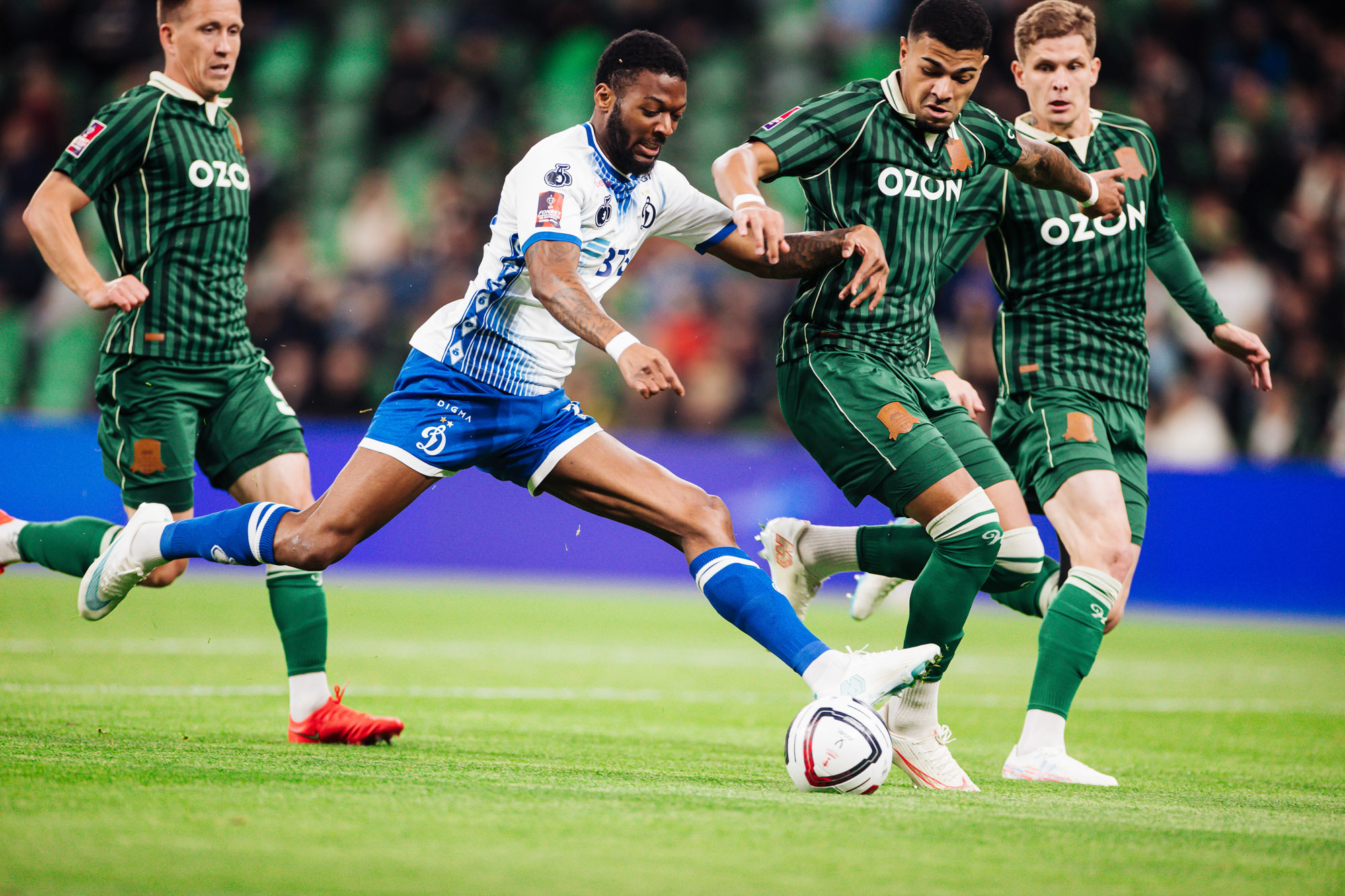 Reportaje fotográfico del partido de Copa visitante contra Krasnodar
