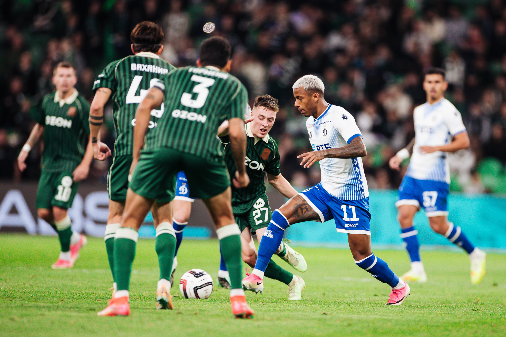 Reportaje fotográfico del partido de Copa visitante contra Krasnodar