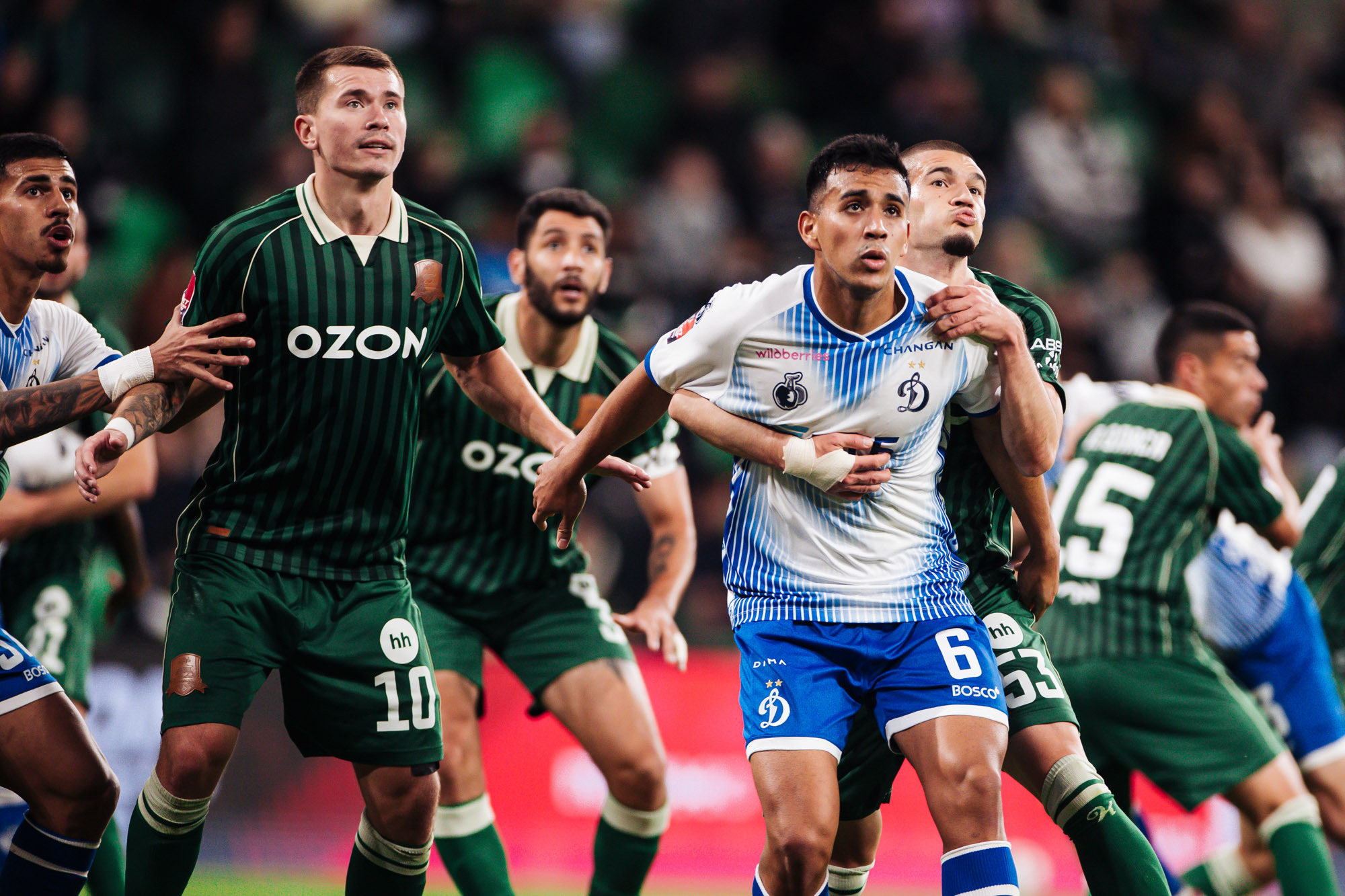 Reportaje fotográfico del partido de Copa visitante contra Krasnodar