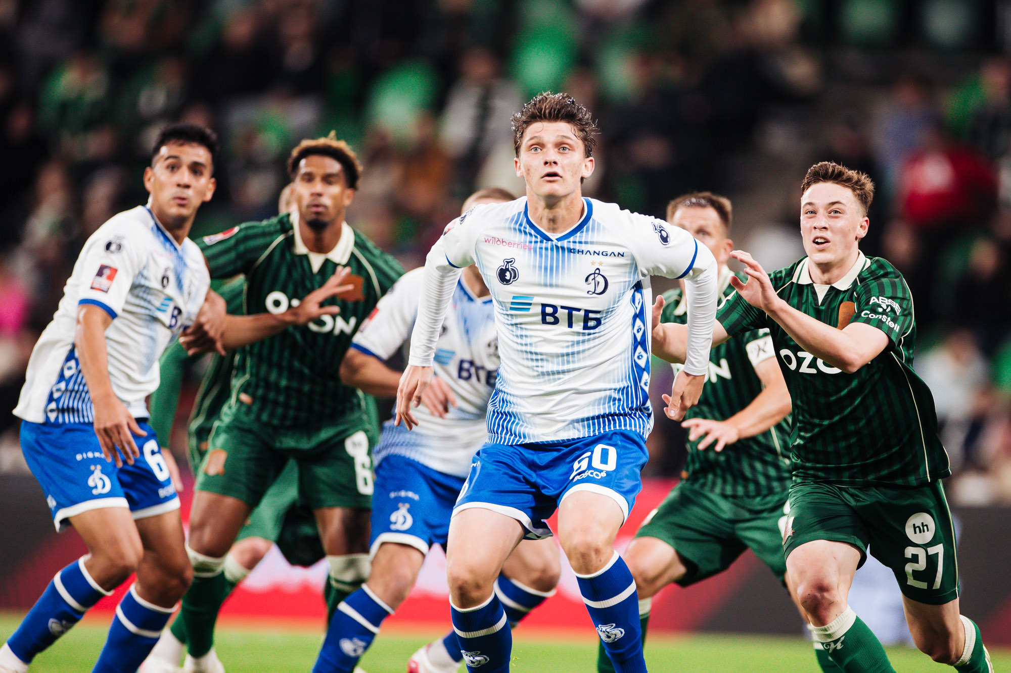 Reportaje fotográfico del partido de Copa visitante contra Krasnodar