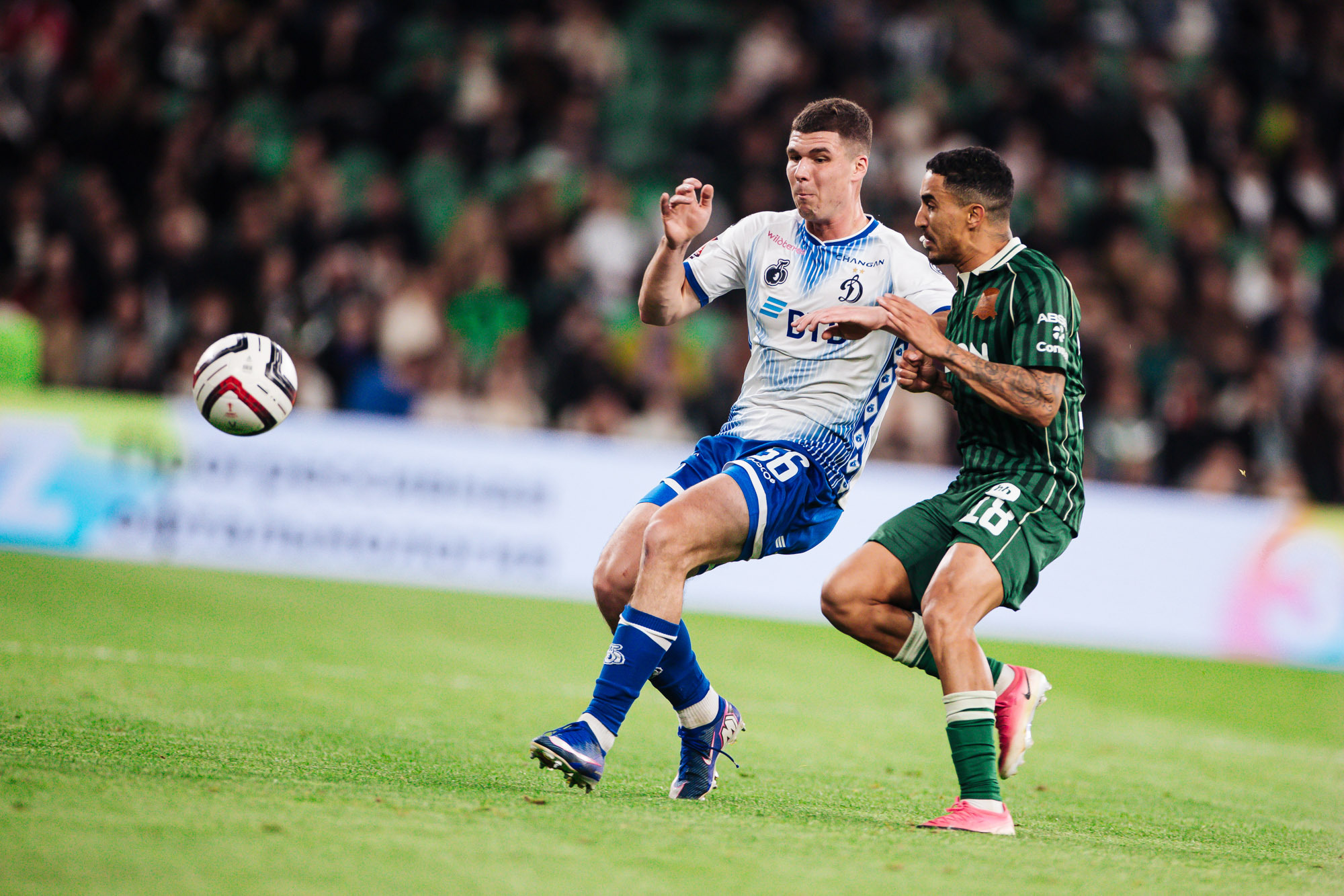 Reportaje fotográfico del partido de Copa visitante contra Krasnodar