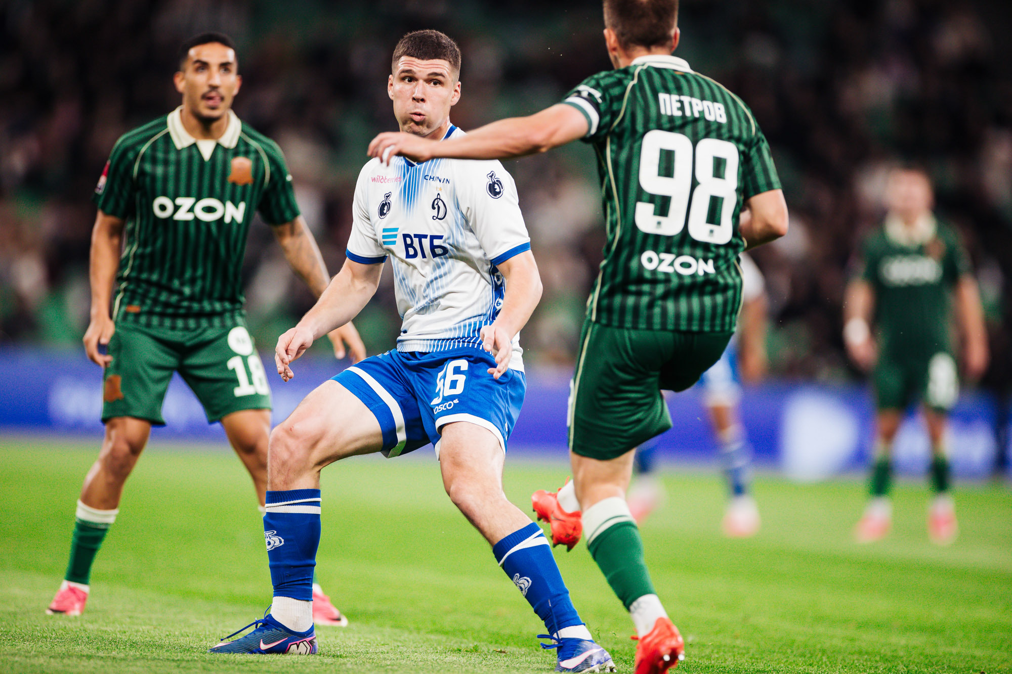 Reportaje fotográfico del partido de Copa visitante contra Krasnodar