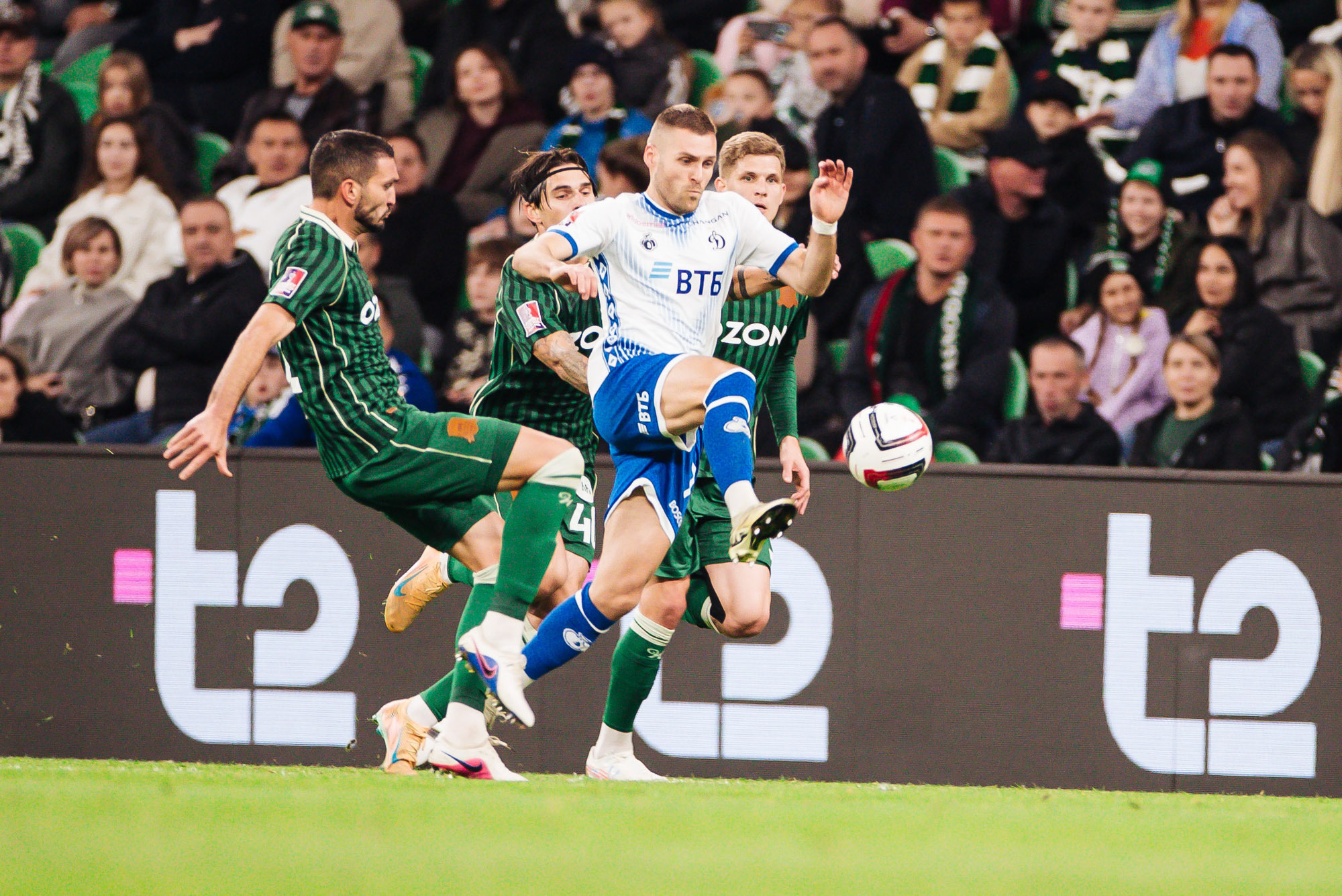 Reportaje fotográfico del partido de Copa visitante contra Krasnodar
