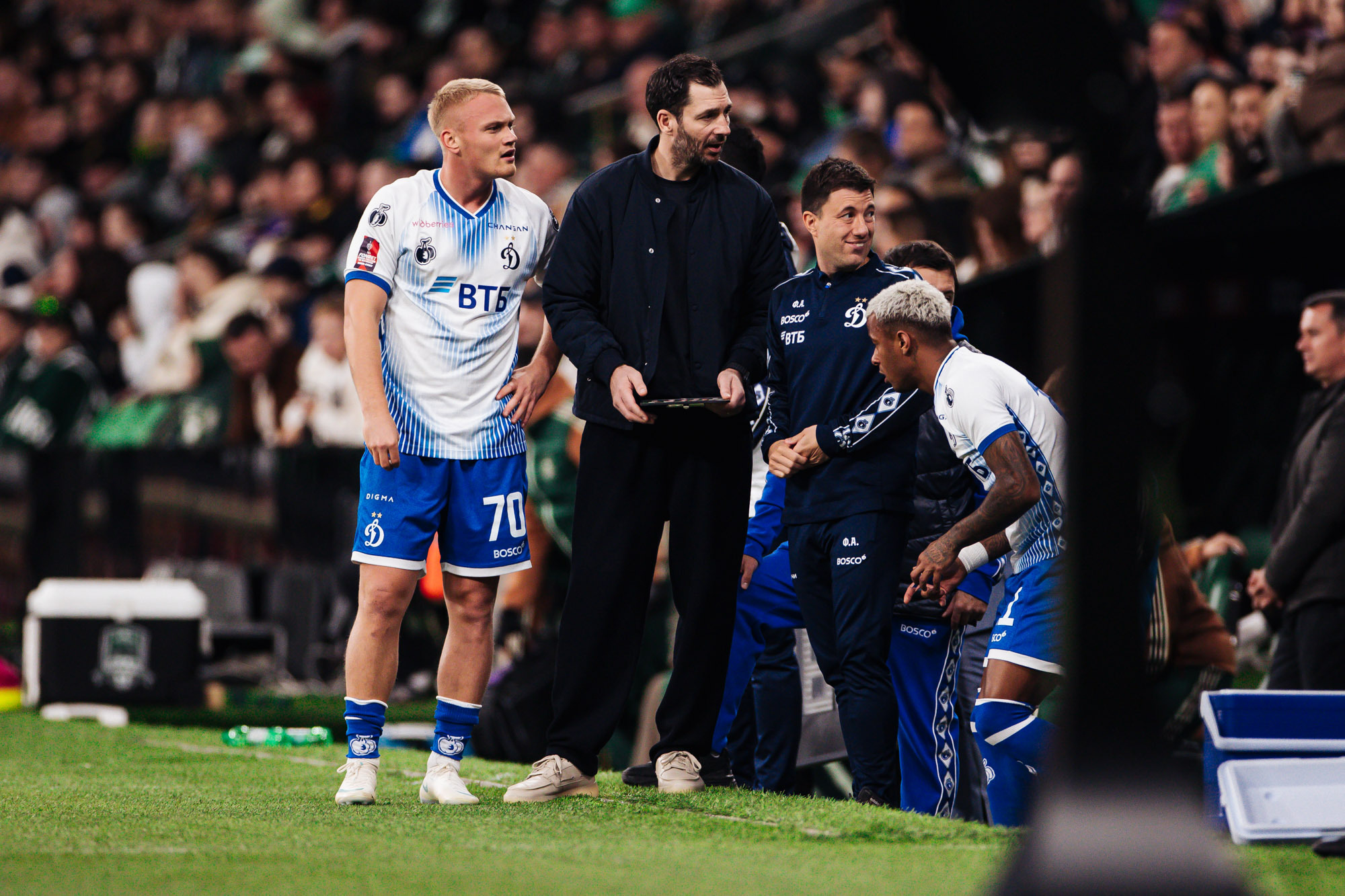 Reportaje fotográfico del partido de Copa visitante contra Krasnodar