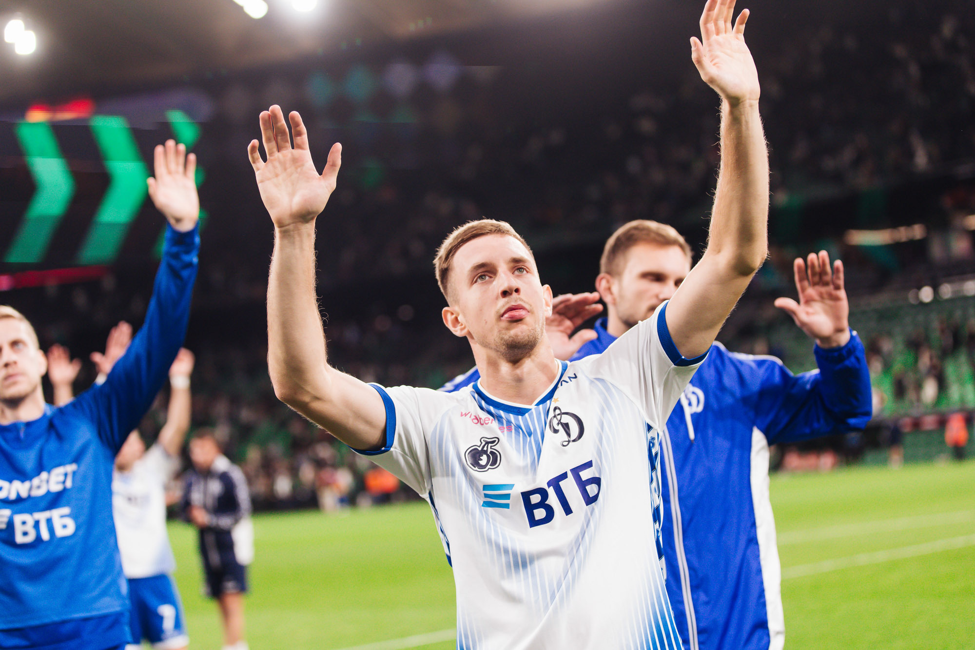 Reportaje fotográfico del partido de Copa visitante contra Krasnodar