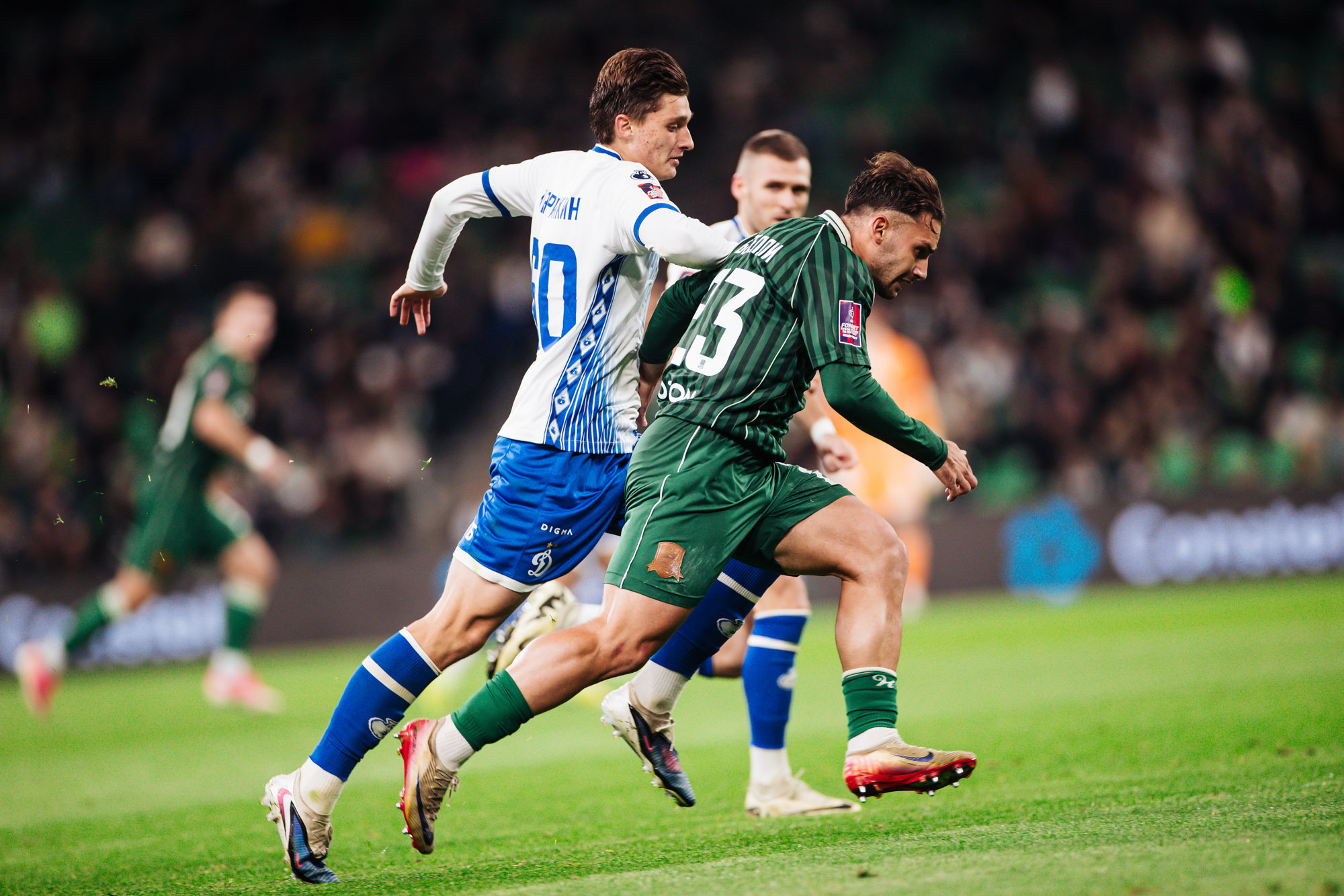 Reportaje fotográfico del partido de Copa visitante contra Krasnodar