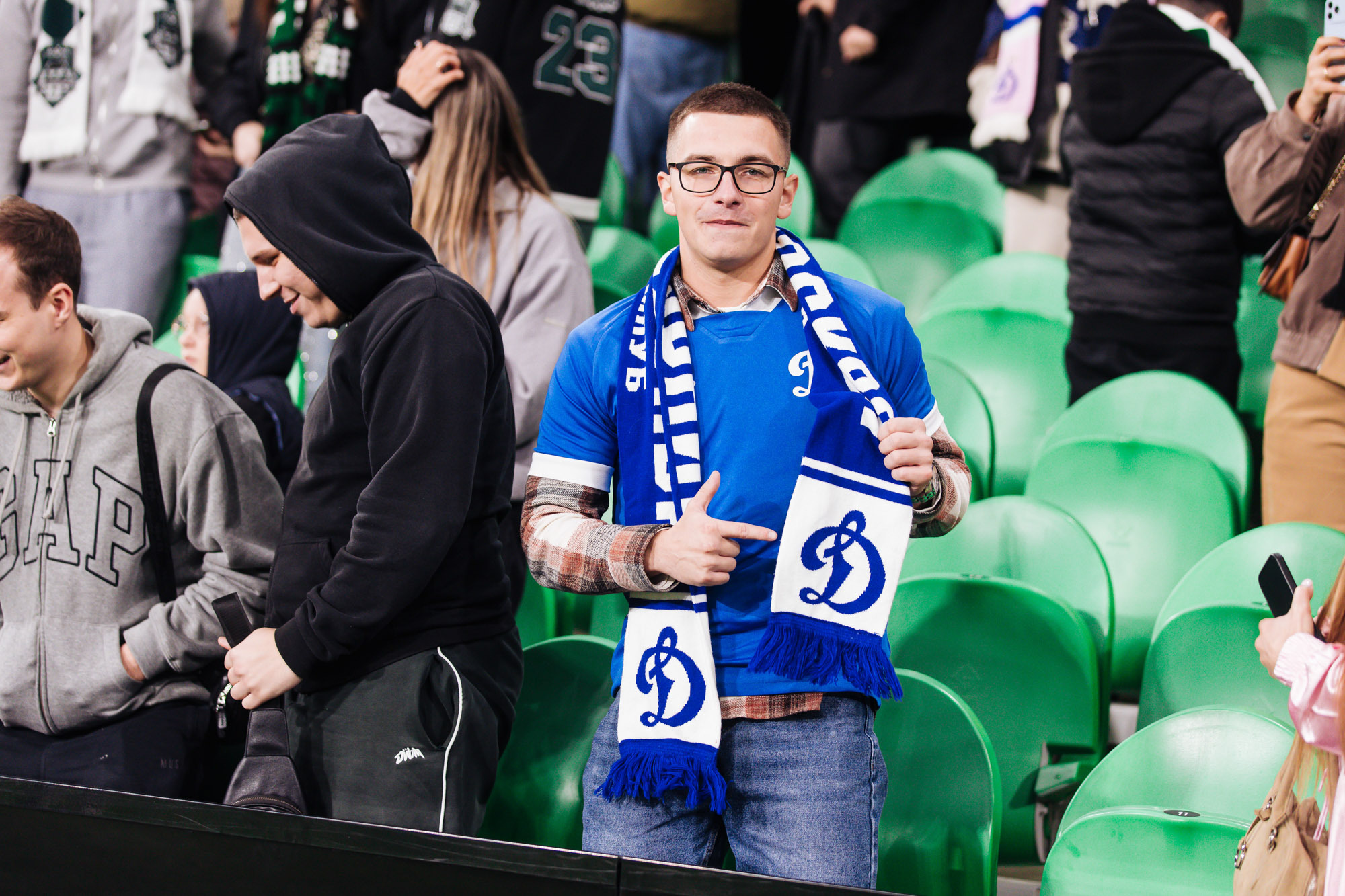 Reportaje fotográfico del partido de Copa visitante contra Krasnodar