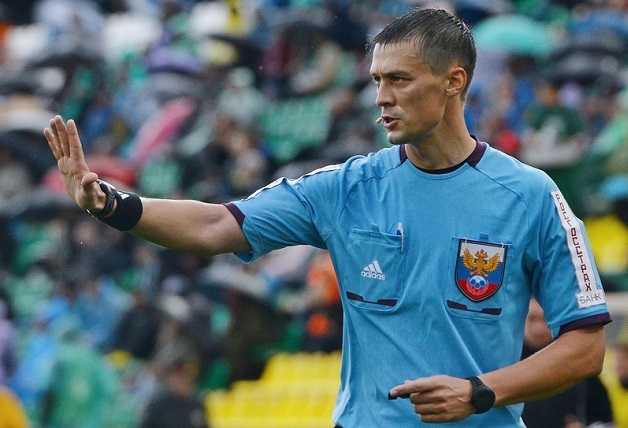 Василий Казарцев обслужит матч «Динамо» - «Енисей»