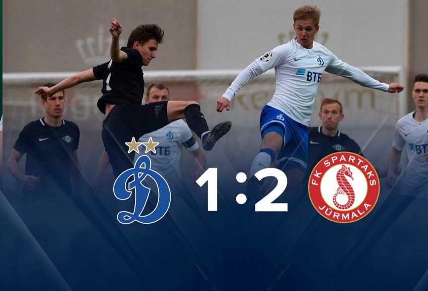Dynamo vs Spartaks – 1:2 