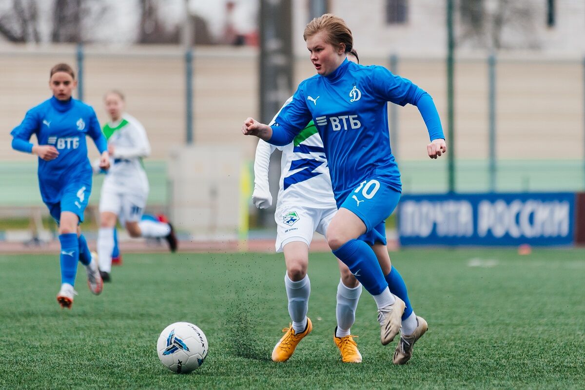 ЖФК «Динамо» U-15 сыграл вничью в первом матче ЮФЛ