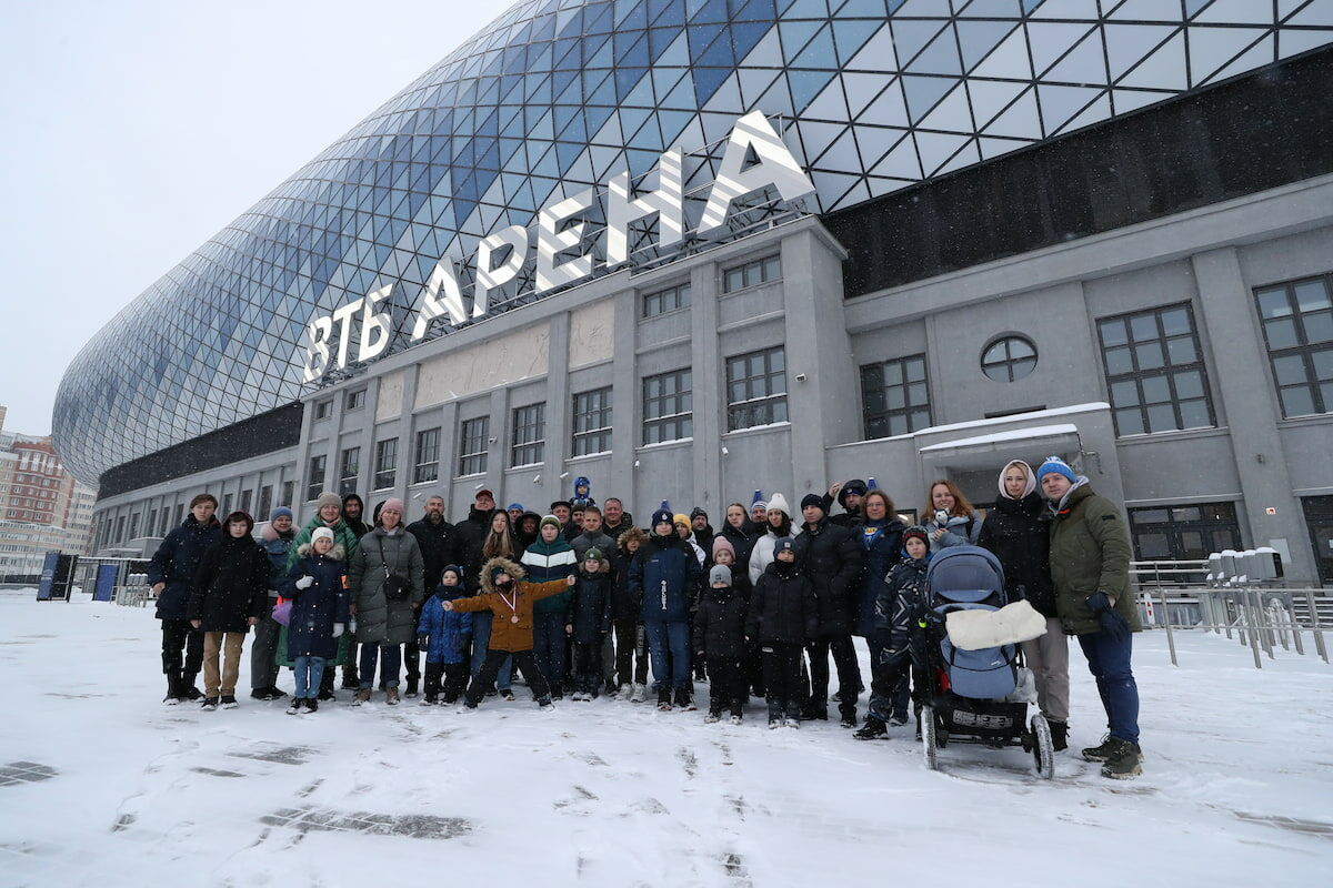 Экскурсии на арену в Петровском парке для сотрудников банка ВТБ