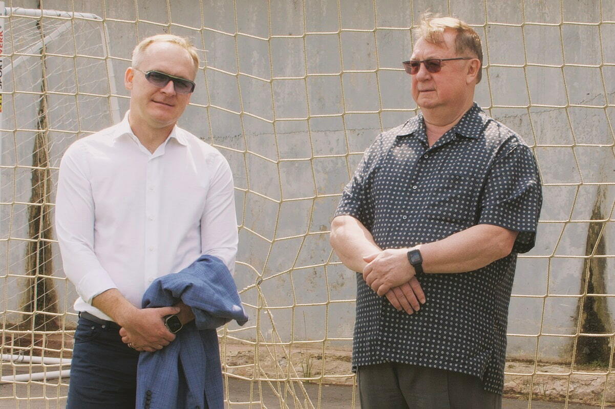 Сергей Степашин посетил тренировку «Динамо»