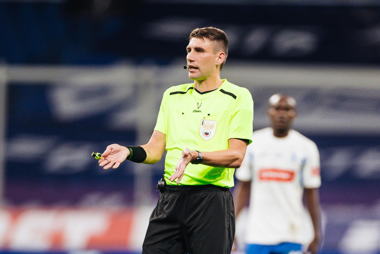 Yegor Egorov juzgará el partido "Dynamo" - "Akron"