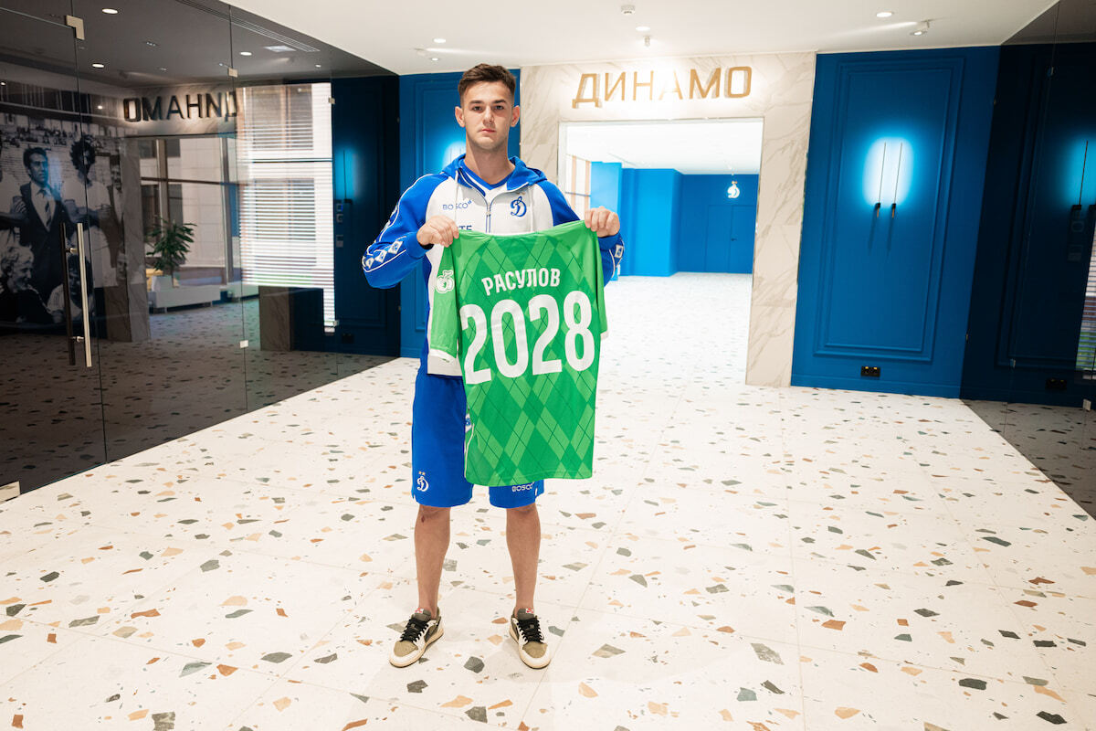 «Динамо» продлило контракт с Курбаном Расуловым
