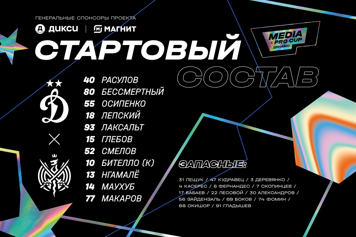 Бителло выведет «Динамо» на матч с 2DROTS с капитанской повязкой