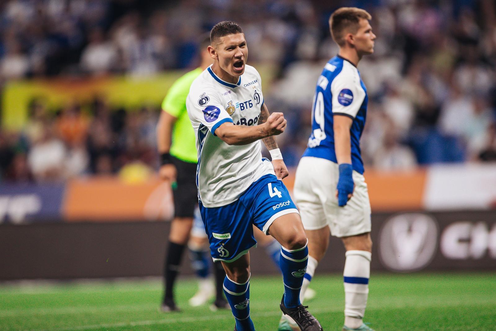 A draw in the RPL opening match and Caceres' debut goal: the main figures of the game with Baltika