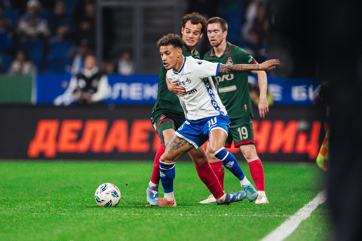 Dynamo perdió ante Lokomotiv en el partido de la Premier League rusa