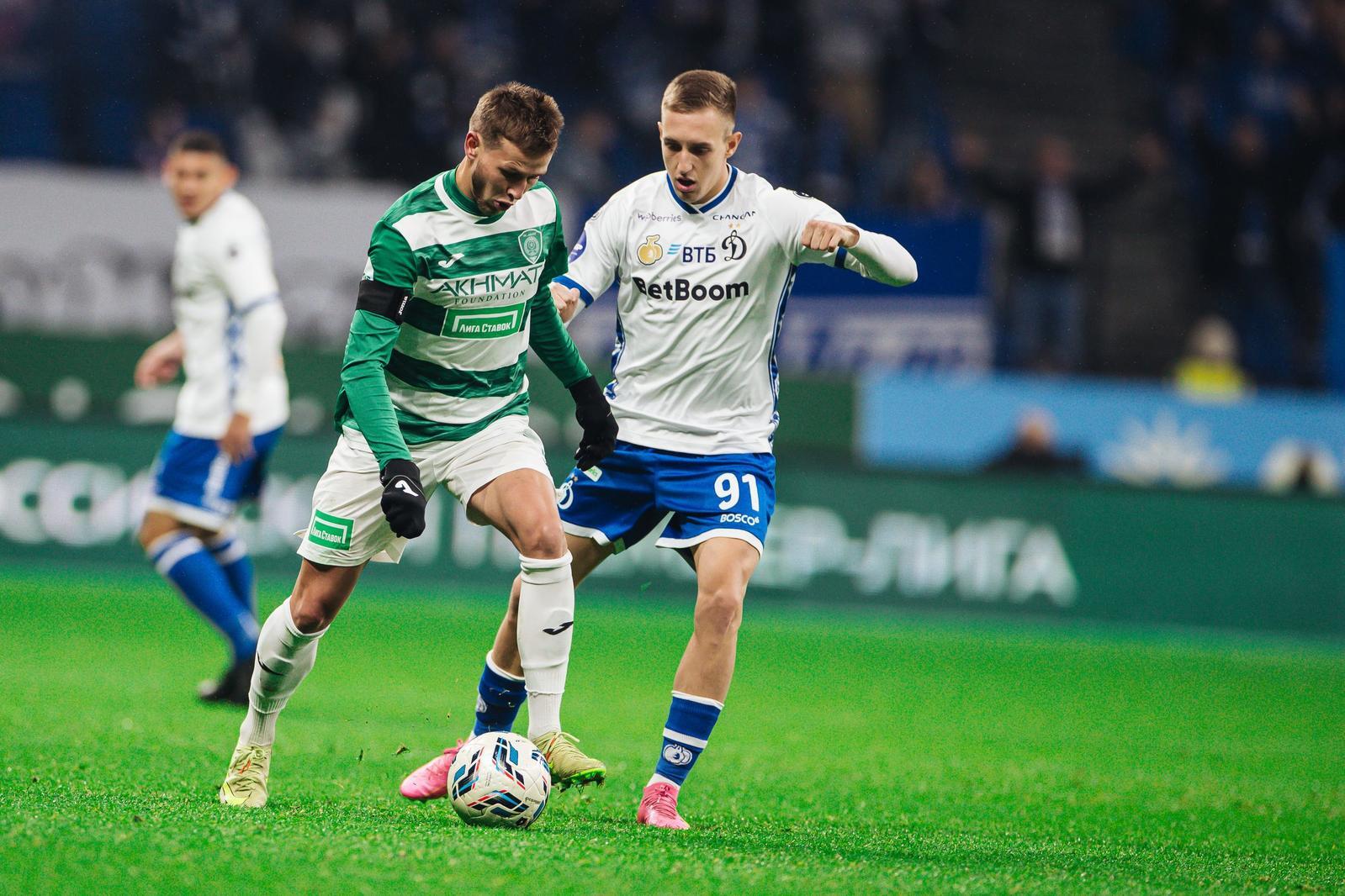 Превью матча чемпионата России «Ахмат» — «Динамо»