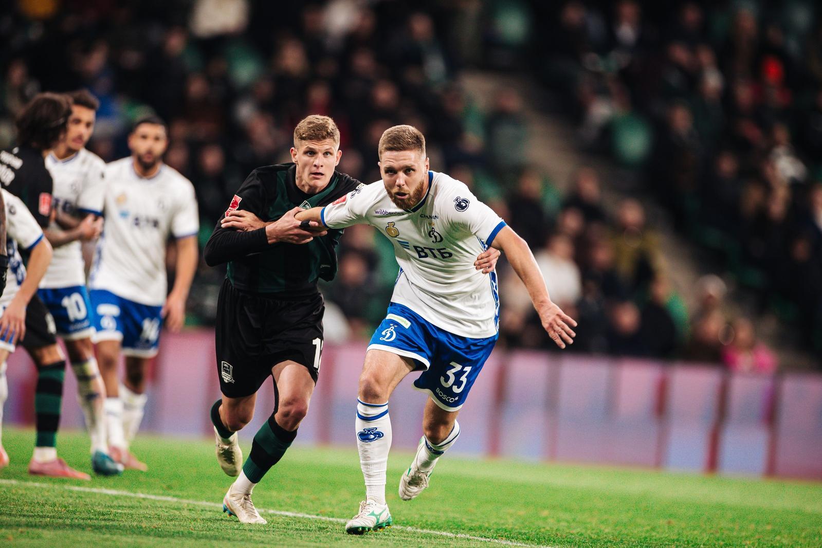 Preview of the Dynamo – Krasnodar test match