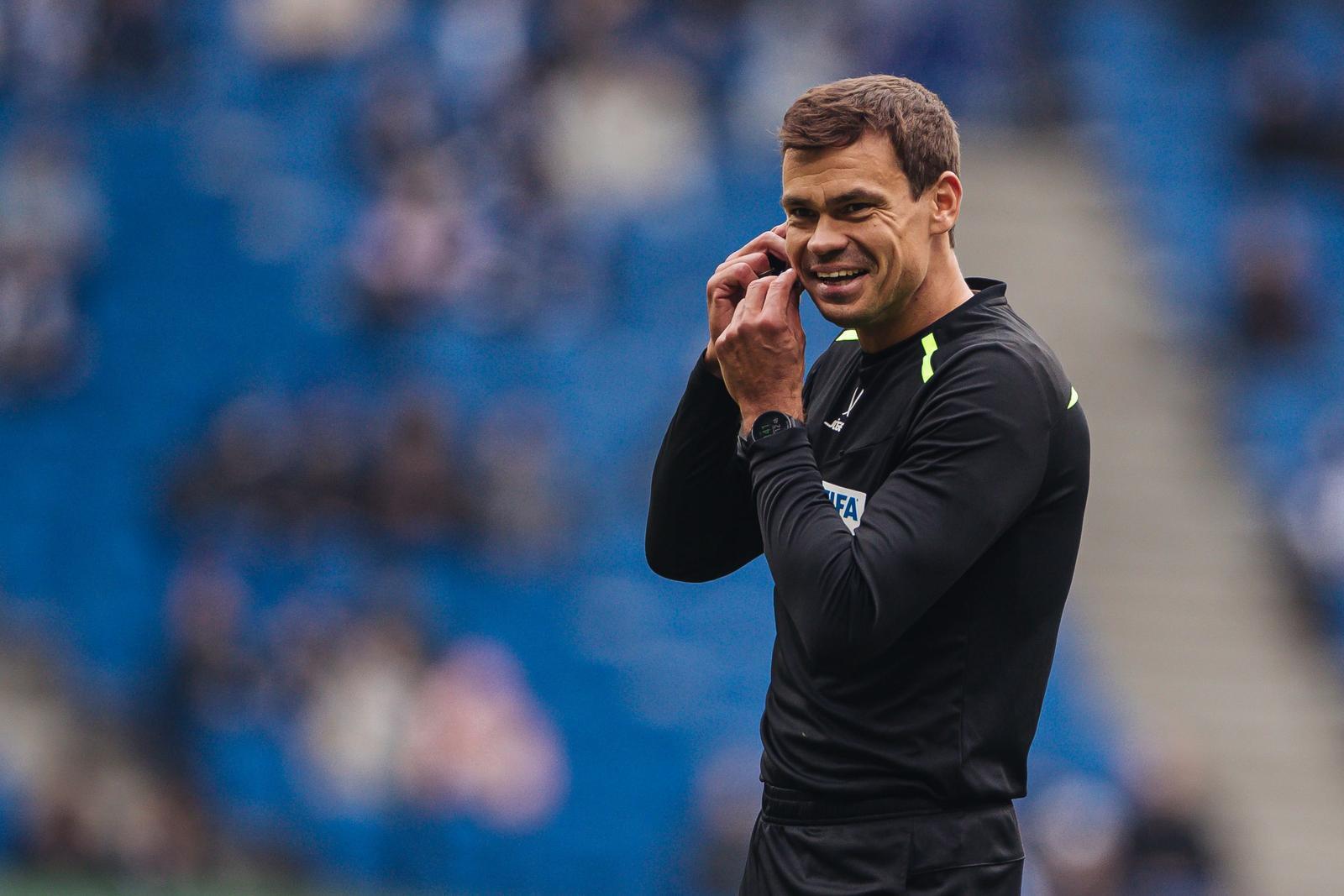 Кирилл Левников назначен главным судьёй кубкового матча «Спартак» – «Динамо»