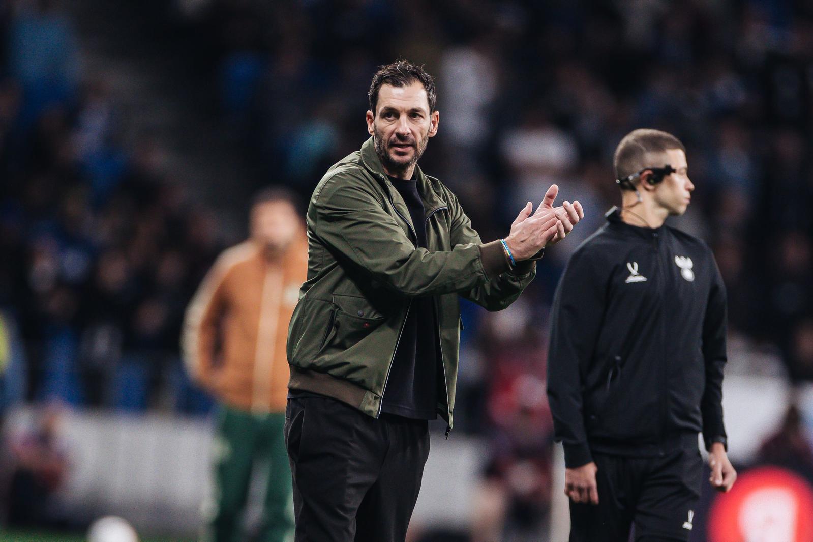 Sandro Schwarz: "Tenemos que seguir presionando nuestra línea, y los goles llegarán"