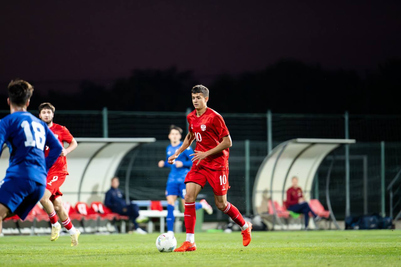 Okishor scored again for the U-21 national team of Russia
